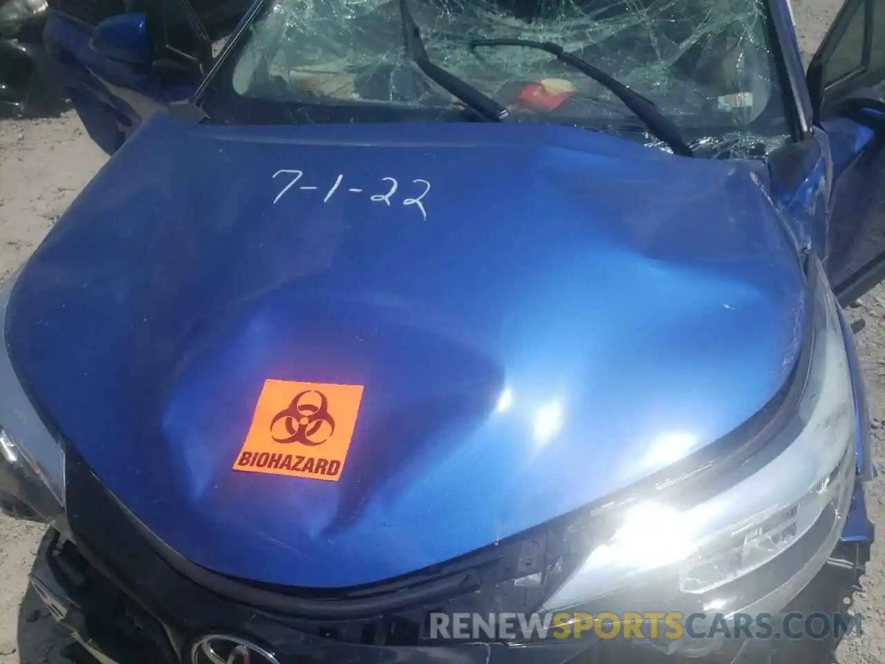 7 Photograph of a damaged car JTNKHMBX0L1089579 TOYOTA C-HR 2020