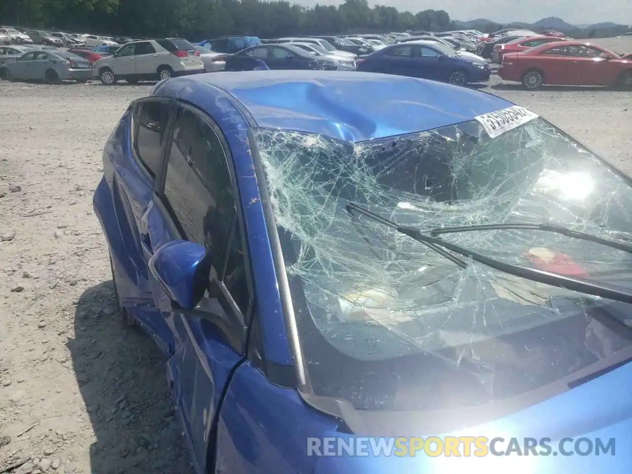 9 Photograph of a damaged car JTNKHMBX0L1089579 TOYOTA C-HR 2020