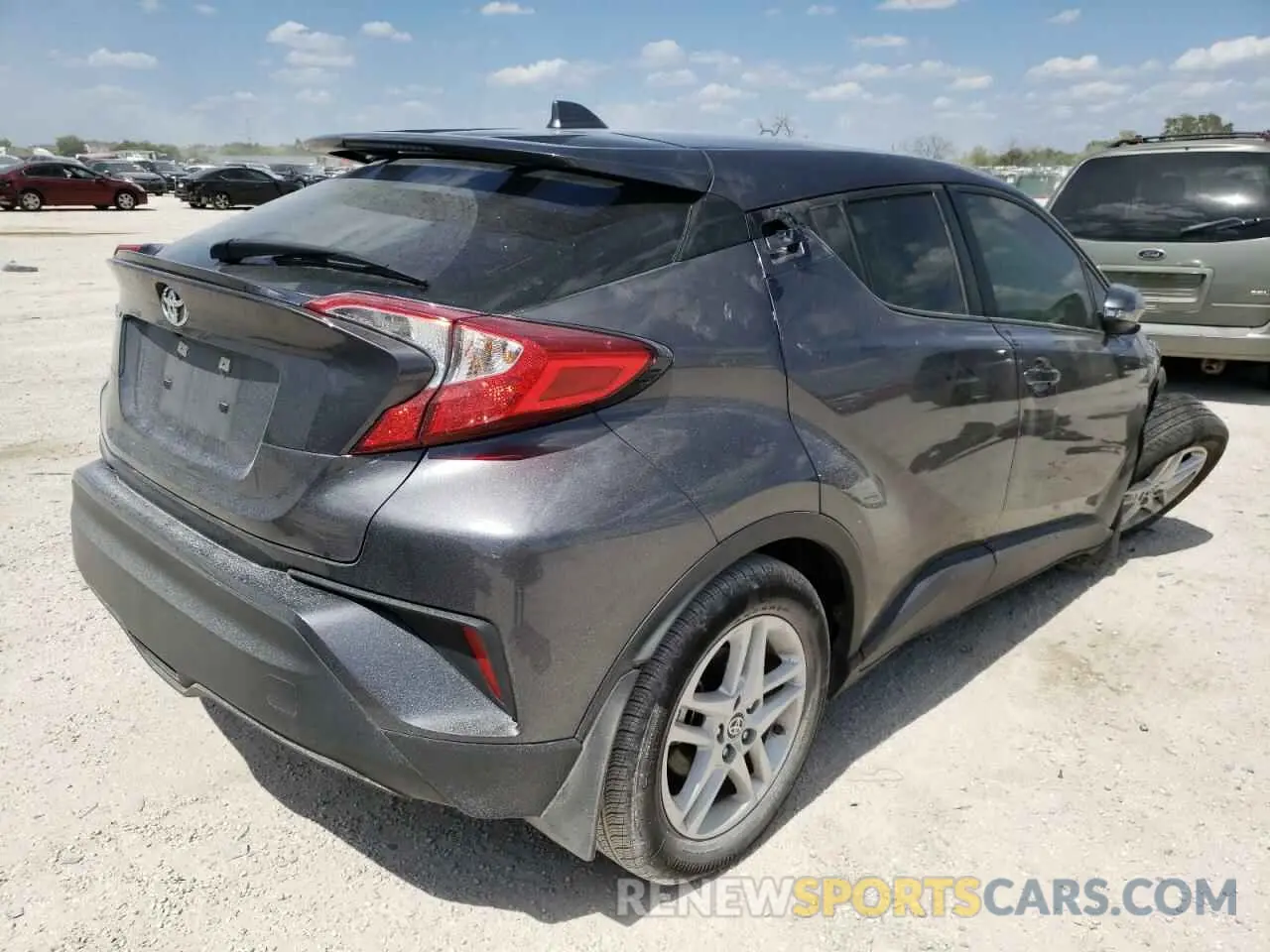 4 Photograph of a damaged car JTNKHMBX0L1092174 TOYOTA C-HR 2020