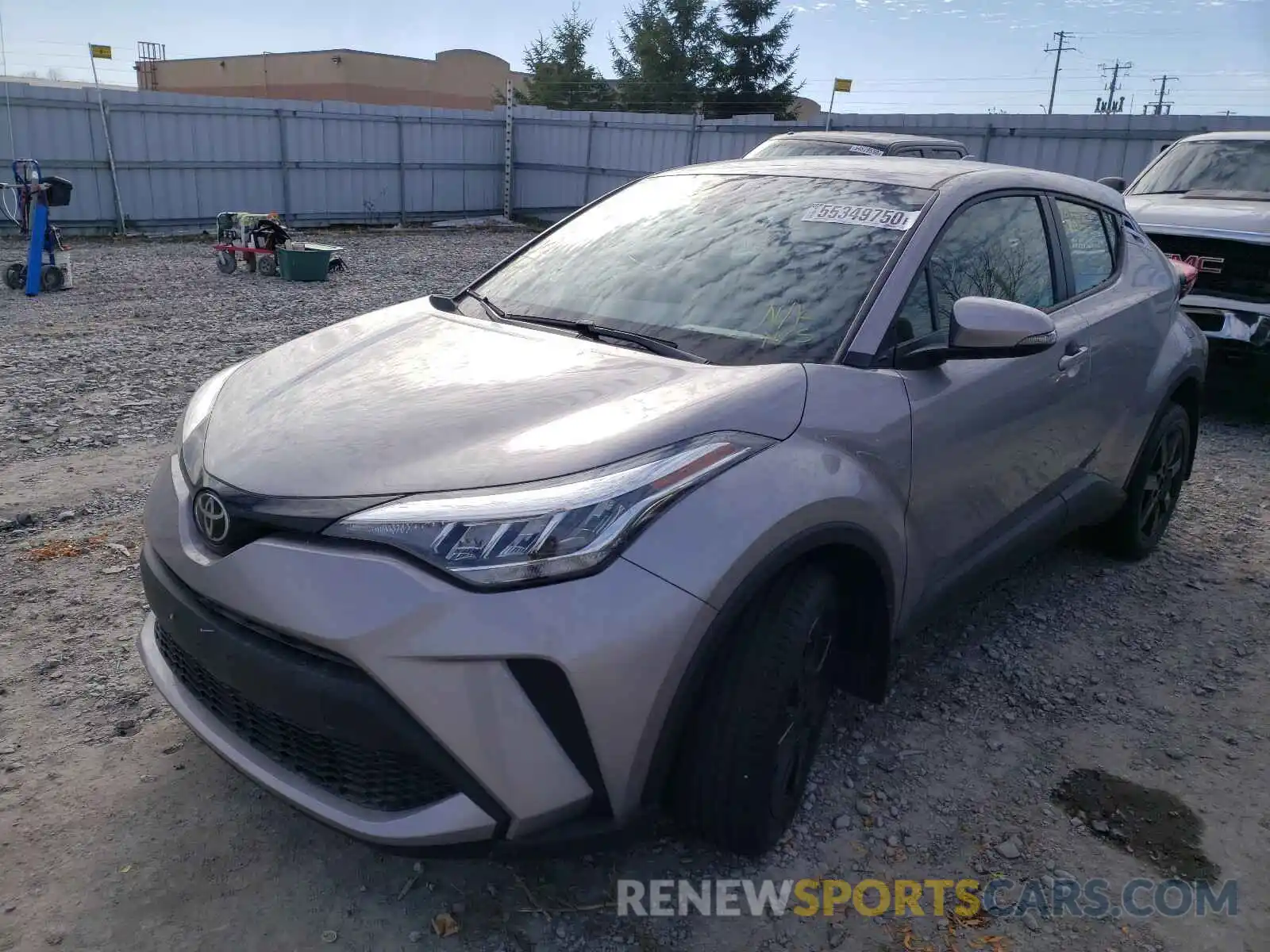 2 Photograph of a damaged car JTNKHMBX1L1062827 TOYOTA C-HR 2020