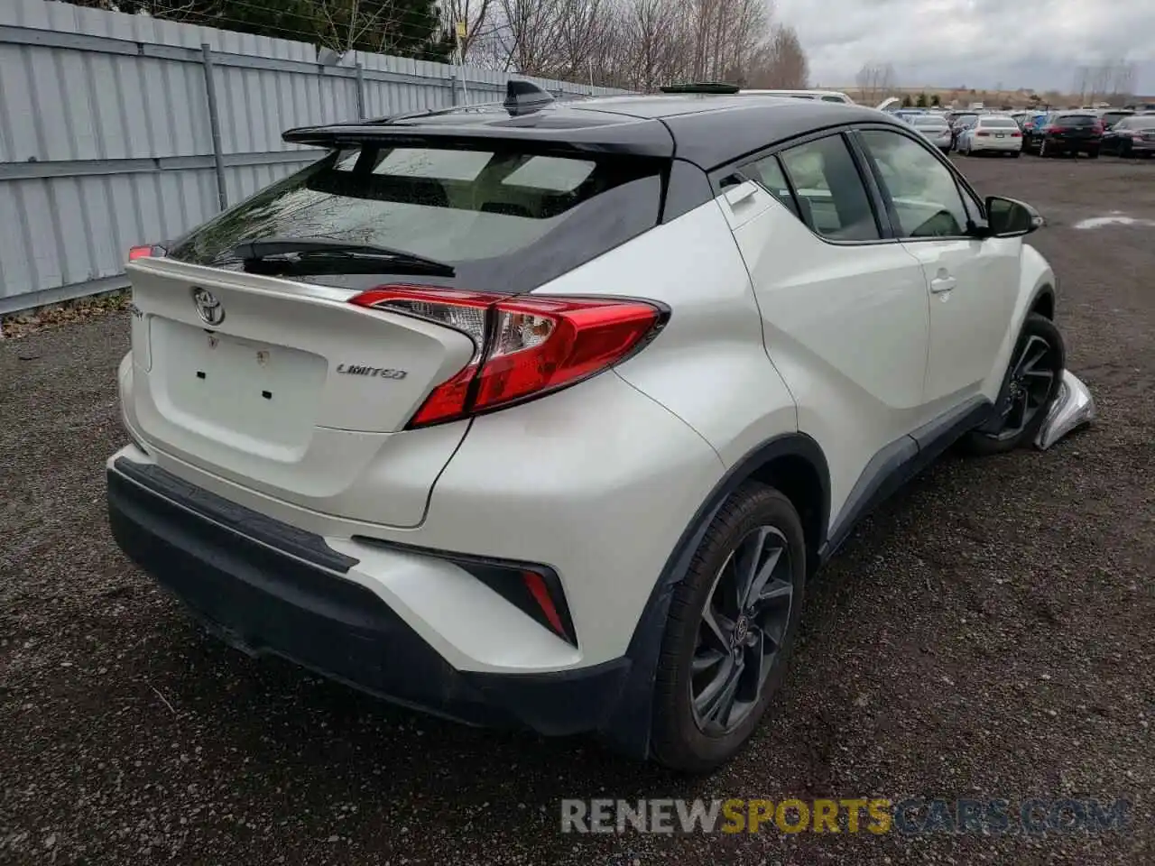 4 Photograph of a damaged car JTNKHMBX1L1071351 TOYOTA C-HR 2020