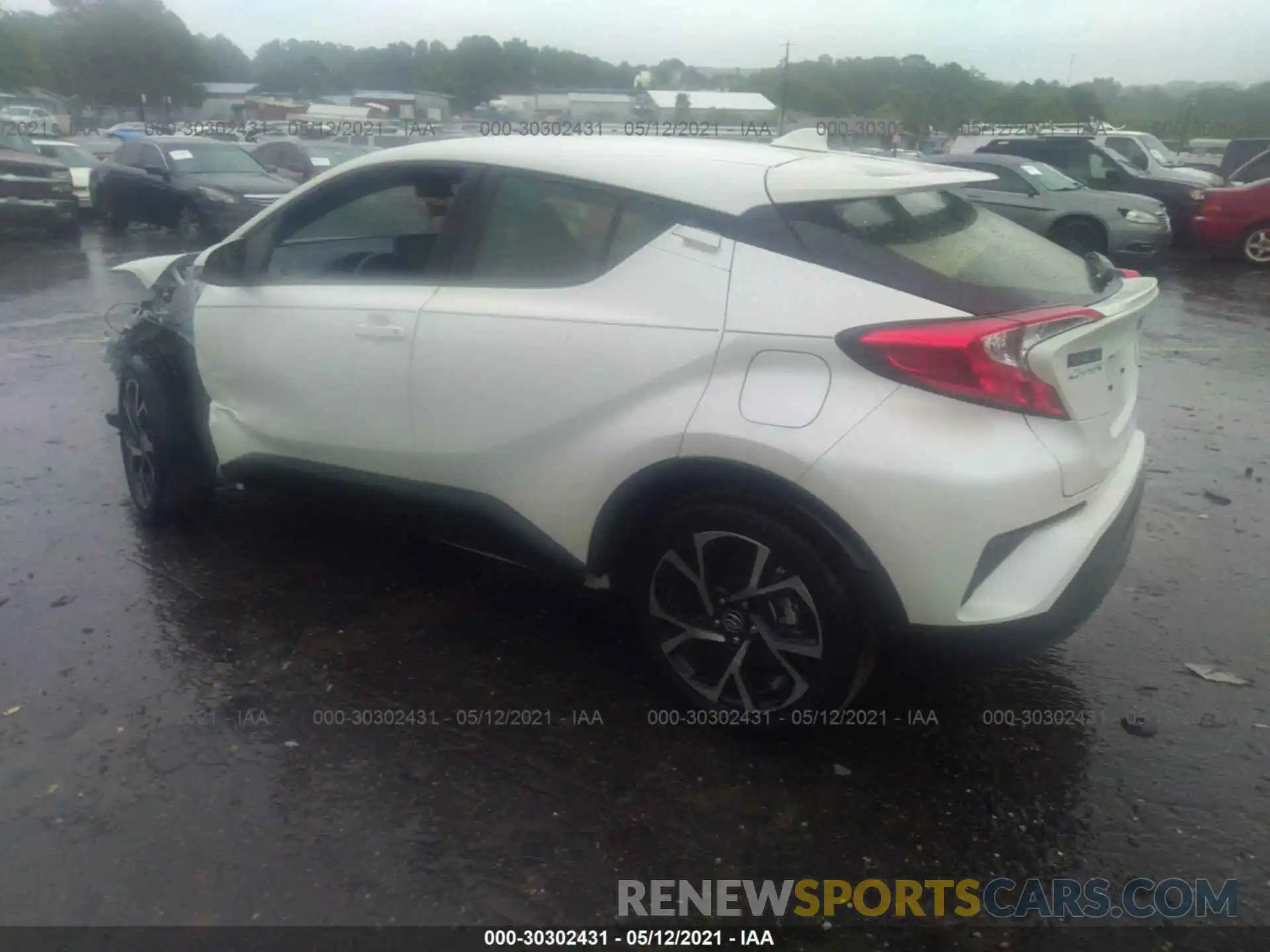 3 Photograph of a damaged car JTNKHMBX1L1072743 TOYOTA C-HR 2020