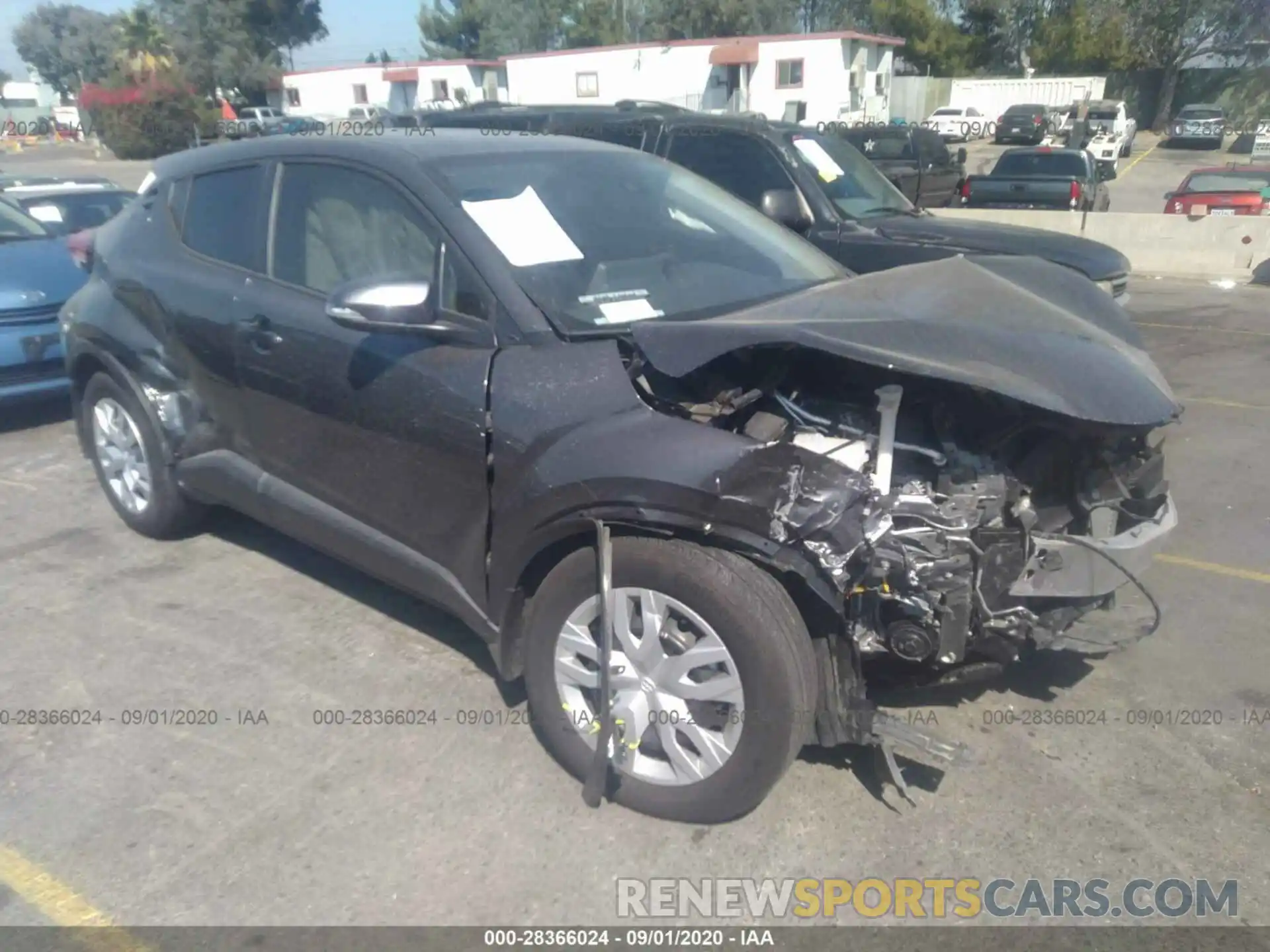 1 Photograph of a damaged car JTNKHMBX1L1073455 TOYOTA C-HR 2020