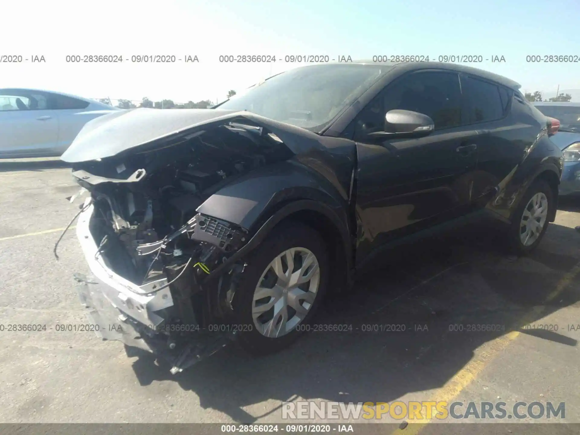 2 Photograph of a damaged car JTNKHMBX1L1073455 TOYOTA C-HR 2020