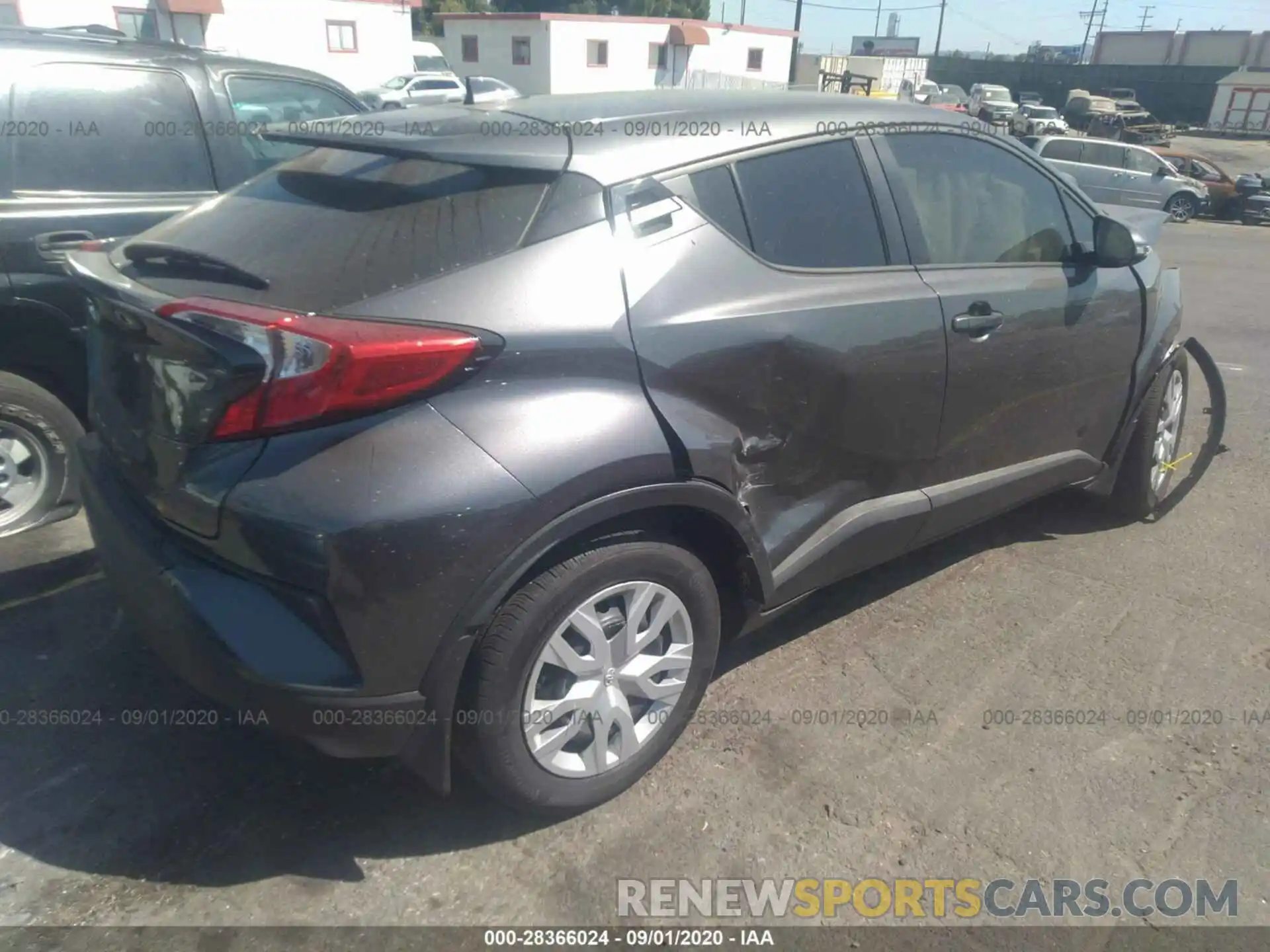 4 Photograph of a damaged car JTNKHMBX1L1073455 TOYOTA C-HR 2020