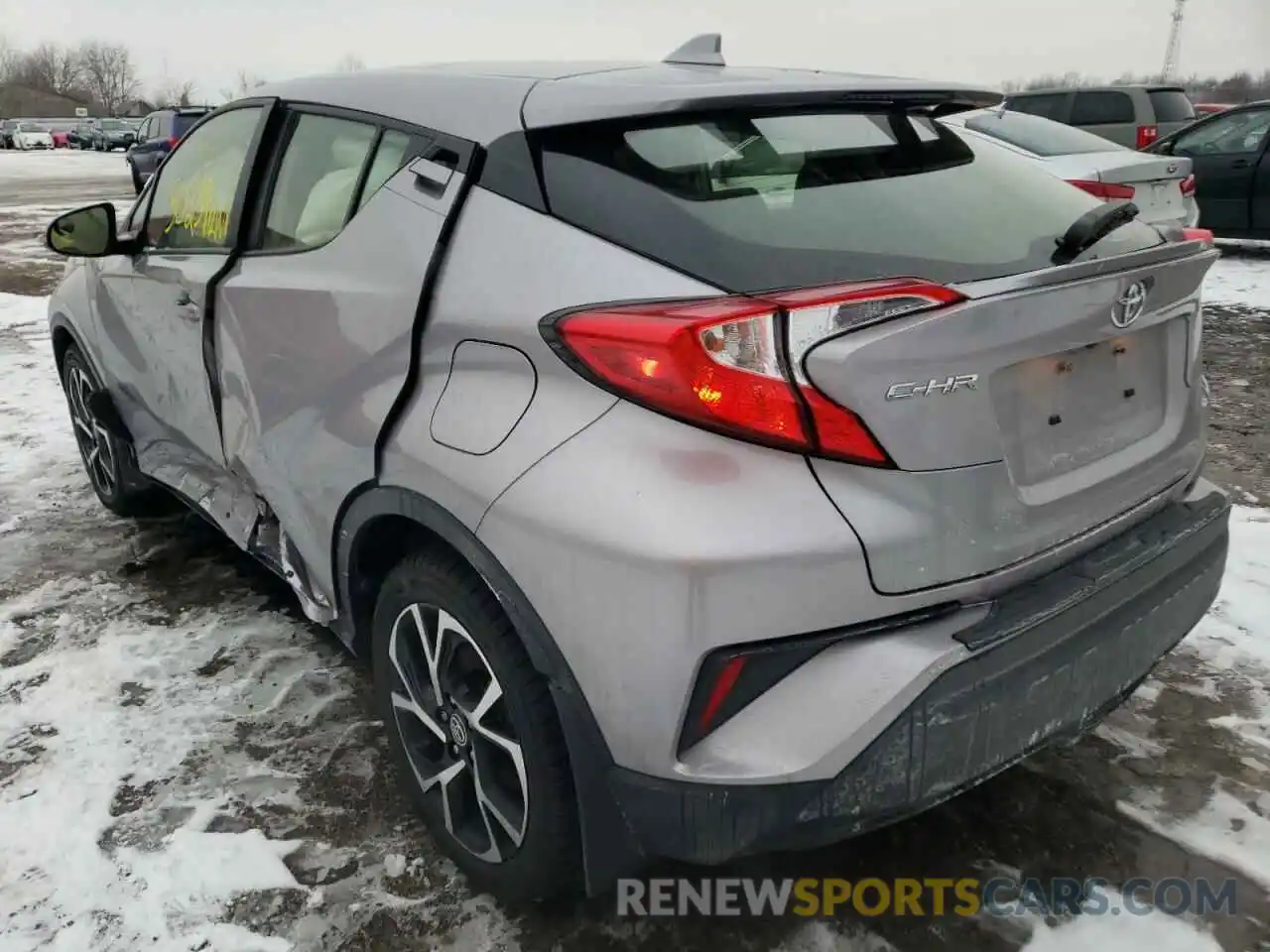 3 Photograph of a damaged car JTNKHMBX1L1078008 TOYOTA C-HR 2020