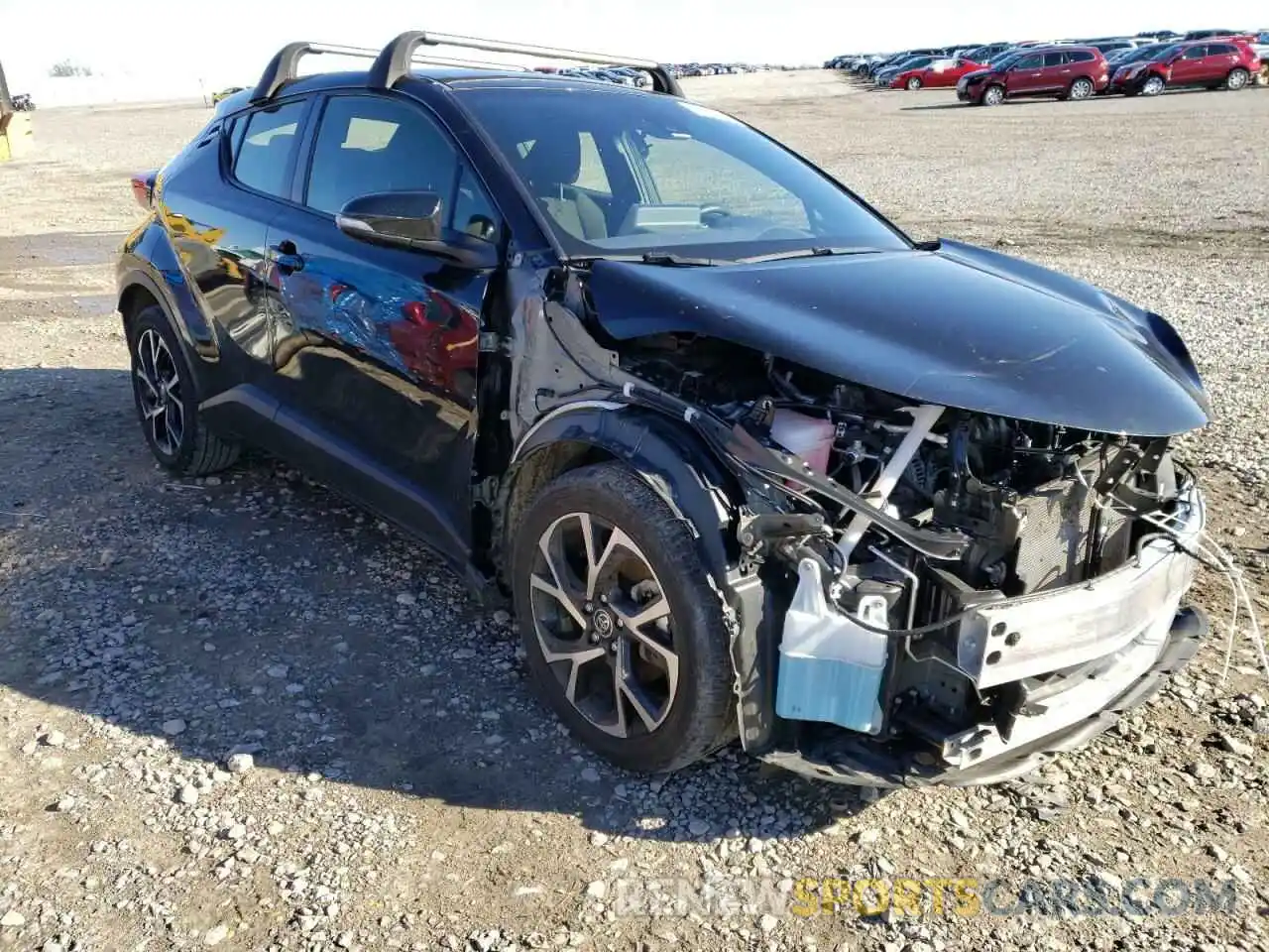 1 Photograph of a damaged car JTNKHMBX1L1080812 TOYOTA C-HR 2020