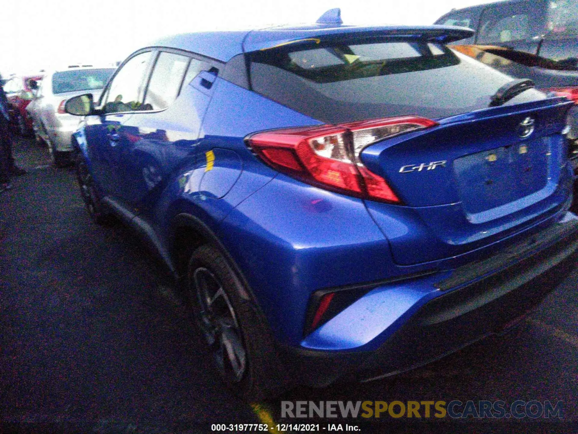 3 Photograph of a damaged car JTNKHMBX1L1082236 TOYOTA C-HR 2020