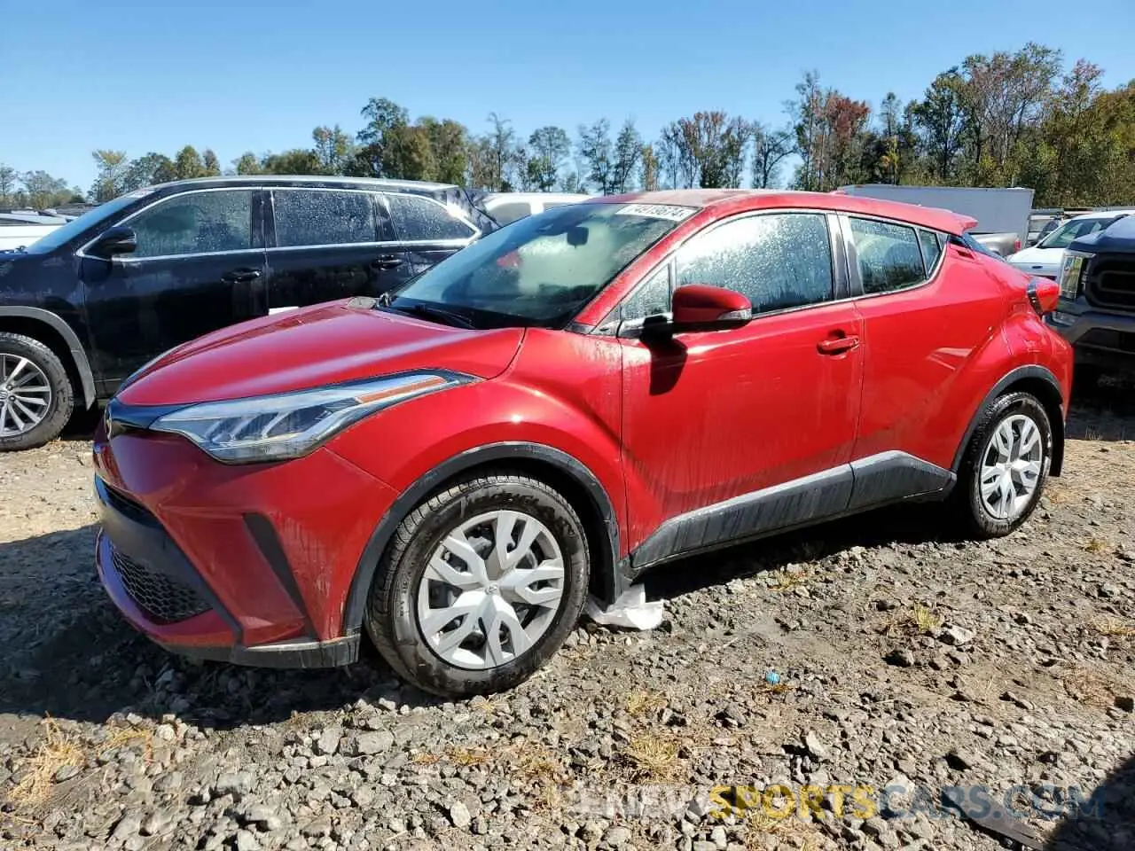 1 Photograph of a damaged car JTNKHMBX1L1083211 TOYOTA C-HR 2020