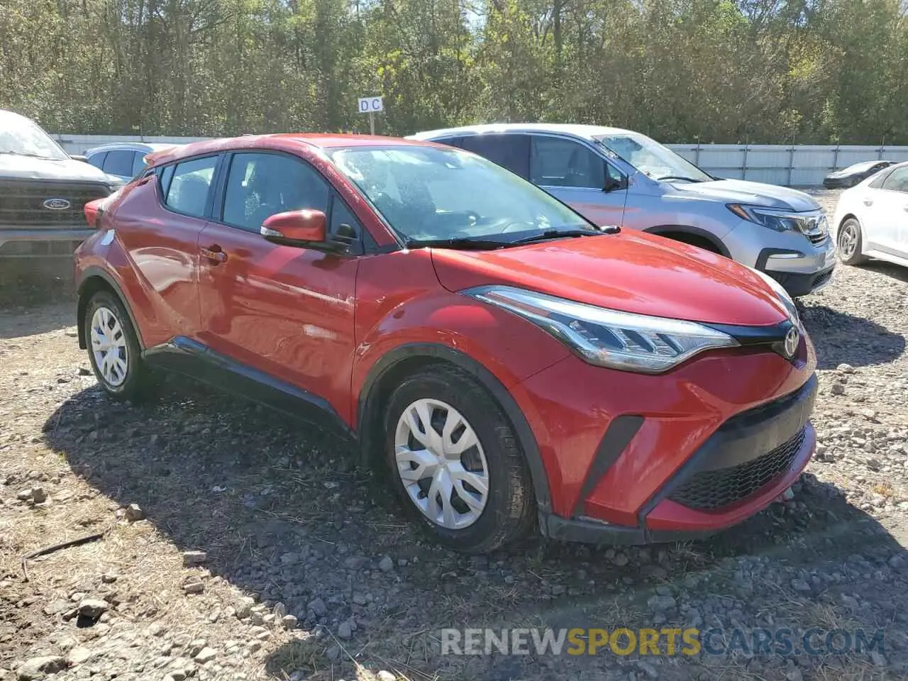 4 Photograph of a damaged car JTNKHMBX1L1083211 TOYOTA C-HR 2020
