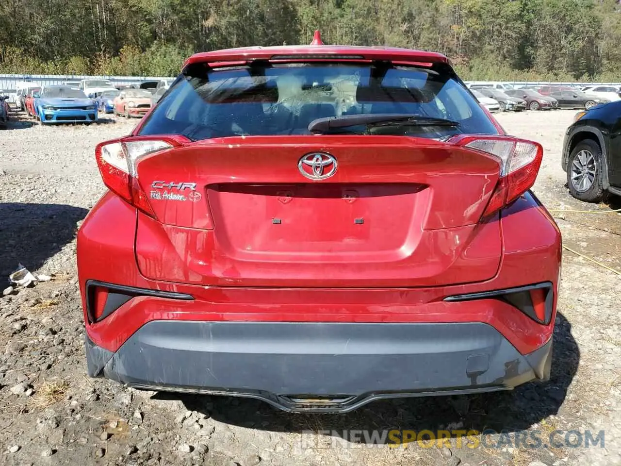 6 Photograph of a damaged car JTNKHMBX1L1083211 TOYOTA C-HR 2020