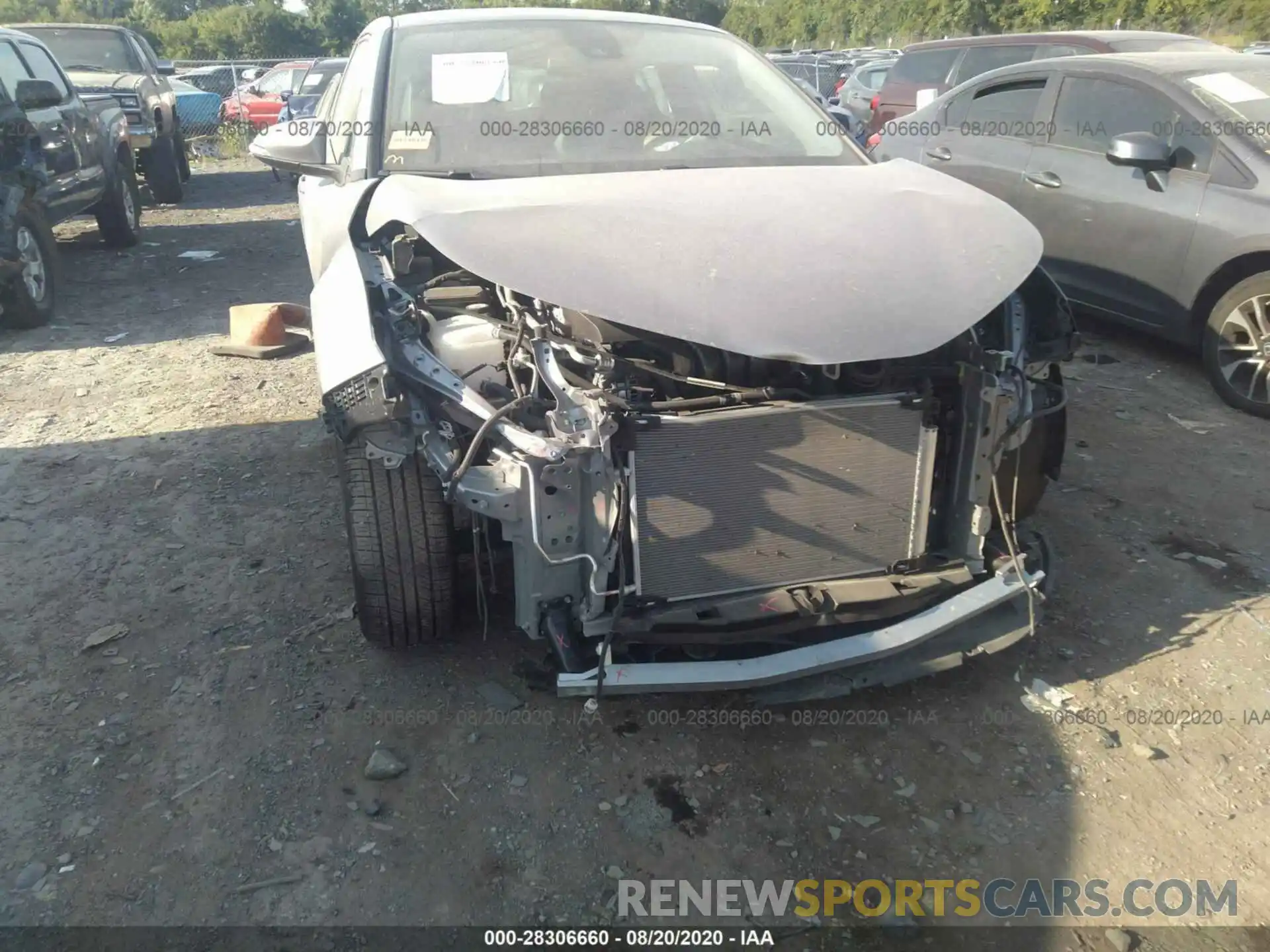 6 Photograph of a damaged car JTNKHMBX1L1084987 TOYOTA C-HR 2020