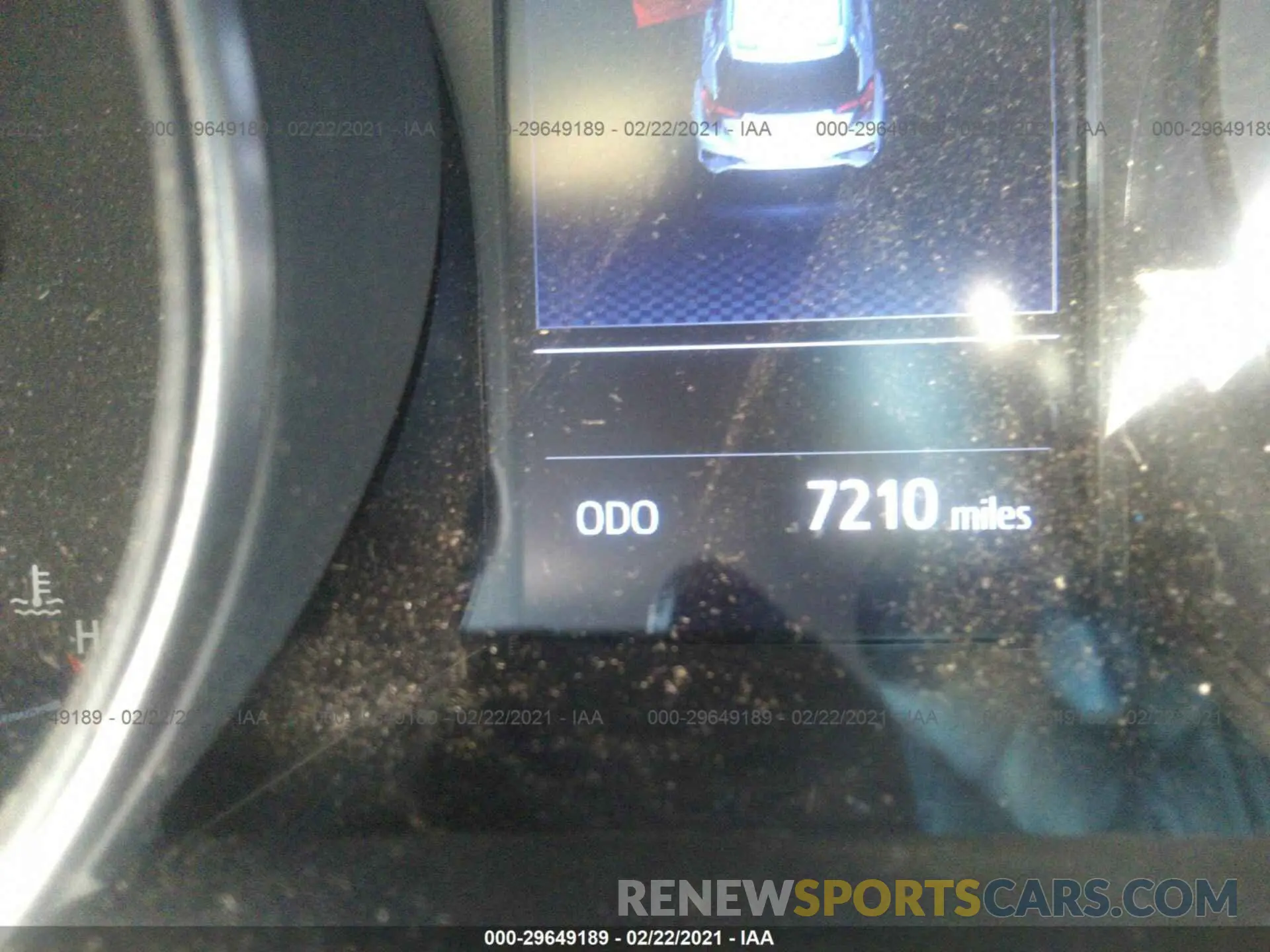 7 Photograph of a damaged car JTNKHMBX1L1085170 TOYOTA C-HR 2020