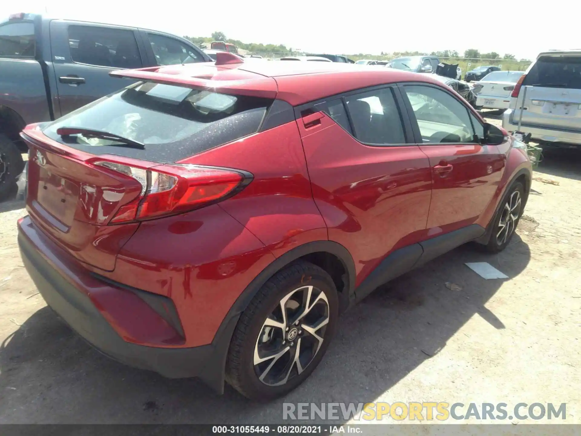 4 Photograph of a damaged car JTNKHMBX1L1089641 TOYOTA C-HR 2020