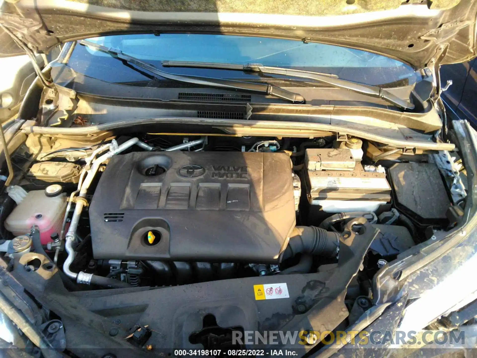 10 Photograph of a damaged car JTNKHMBX1L1090112 TOYOTA C-HR 2020