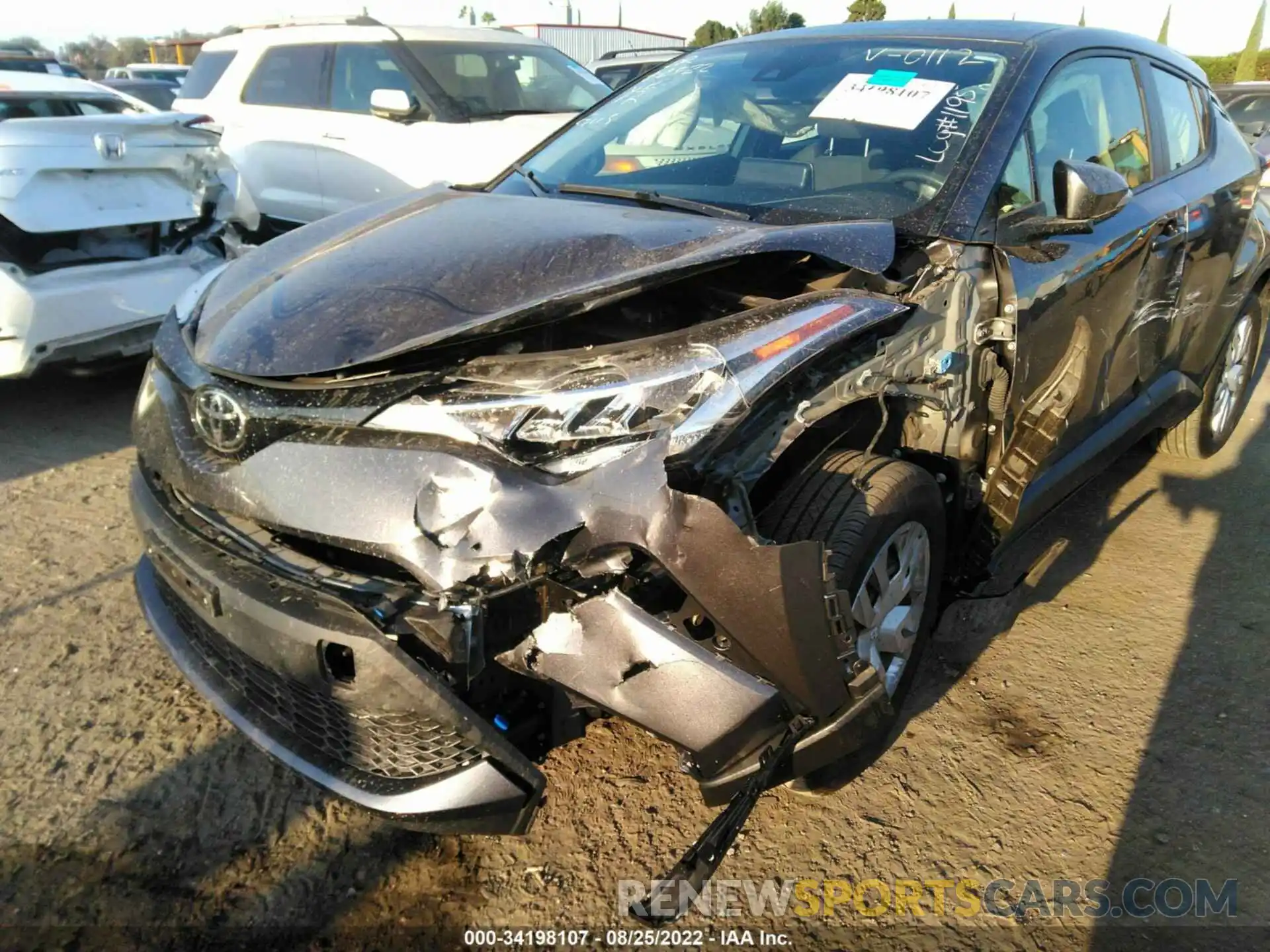 6 Photograph of a damaged car JTNKHMBX1L1090112 TOYOTA C-HR 2020