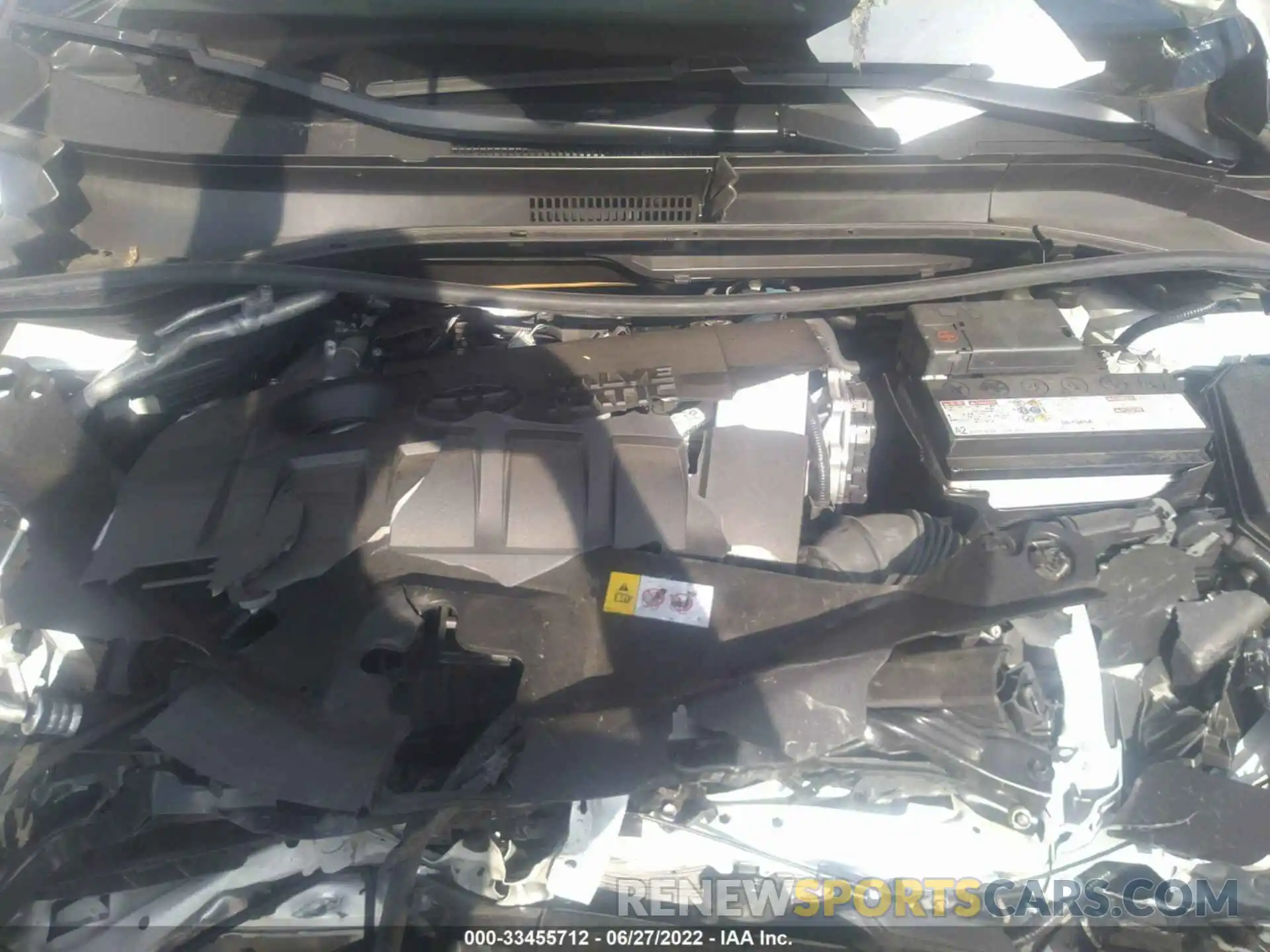 10 Photograph of a damaged car JTNKHMBX1L1090482 TOYOTA C-HR 2020