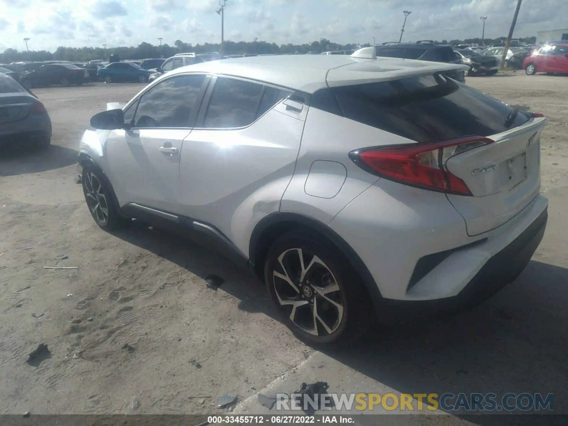 3 Photograph of a damaged car JTNKHMBX1L1090482 TOYOTA C-HR 2020