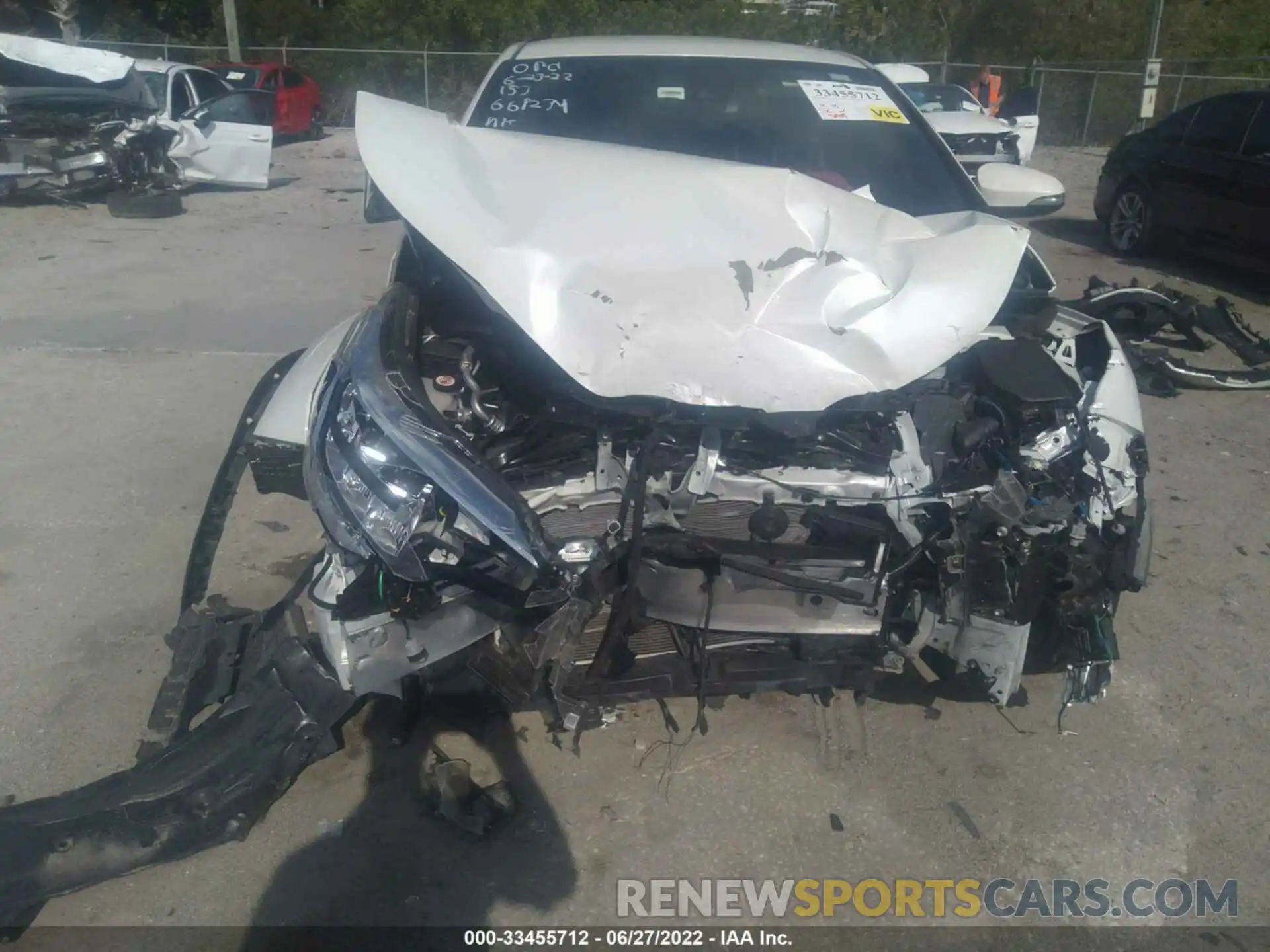 6 Photograph of a damaged car JTNKHMBX1L1090482 TOYOTA C-HR 2020