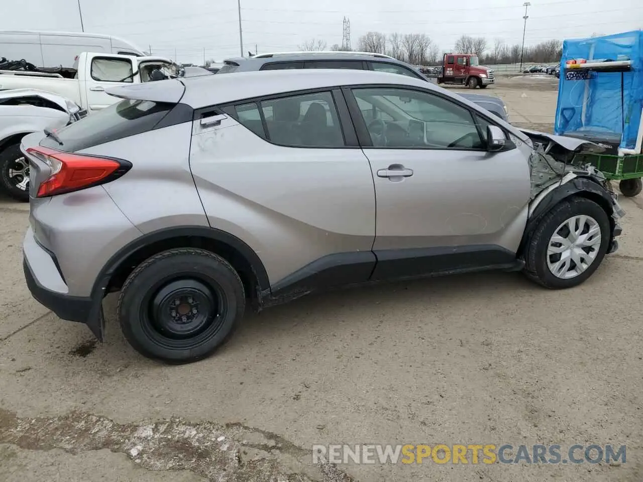 3 Photograph of a damaged car JTNKHMBX2L1062867 TOYOTA C-HR 2020