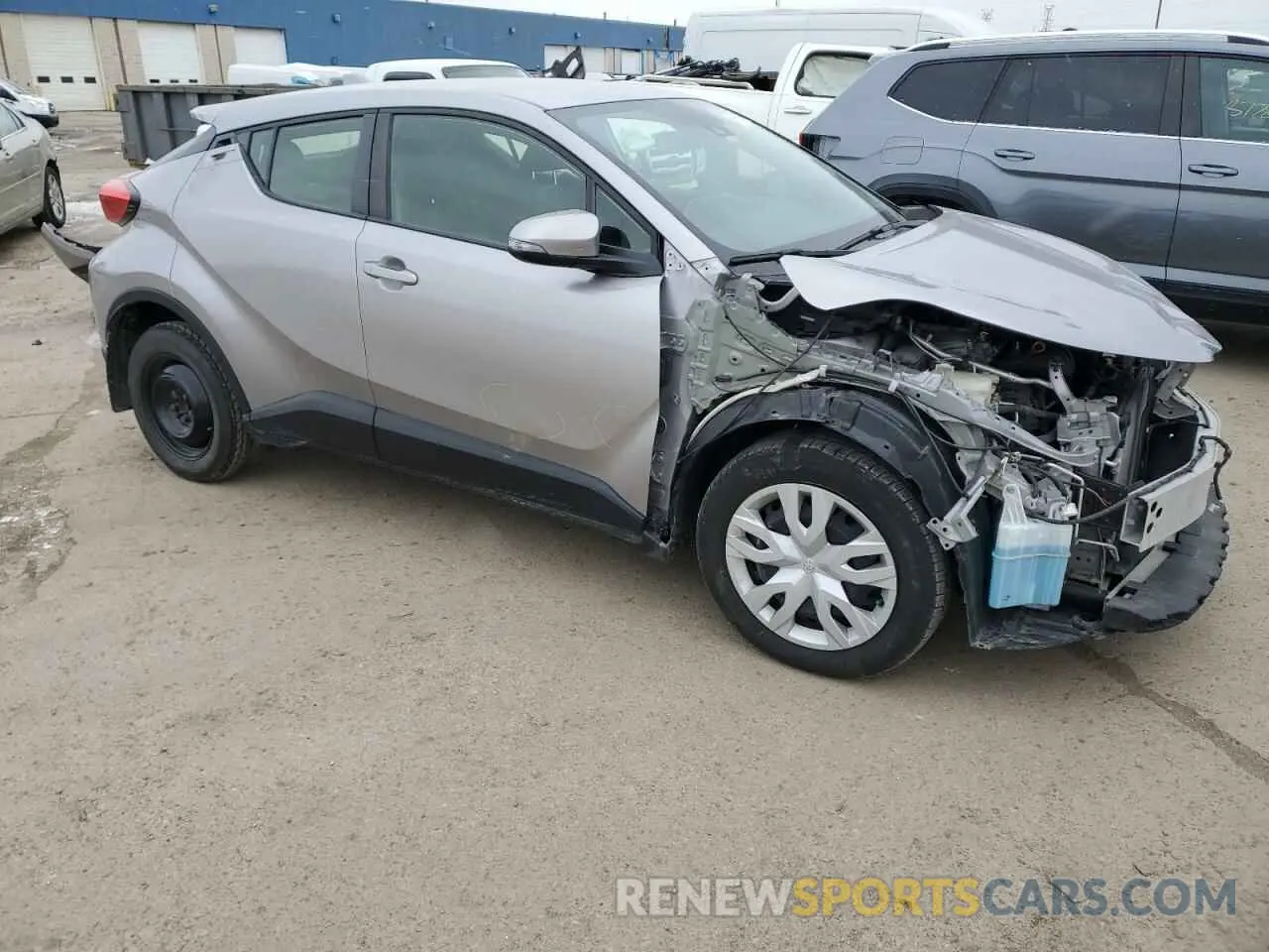 4 Photograph of a damaged car JTNKHMBX2L1062867 TOYOTA C-HR 2020