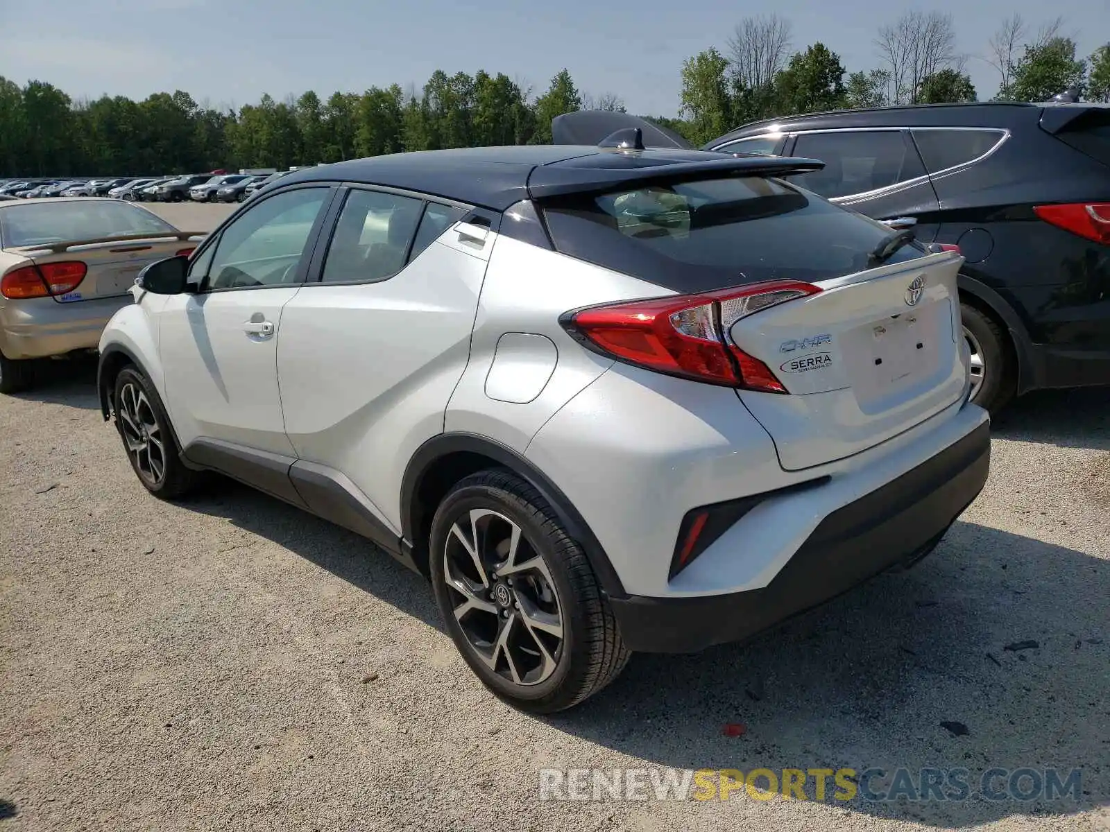 3 Photograph of a damaged car JTNKHMBX2L1069107 TOYOTA C-HR 2020