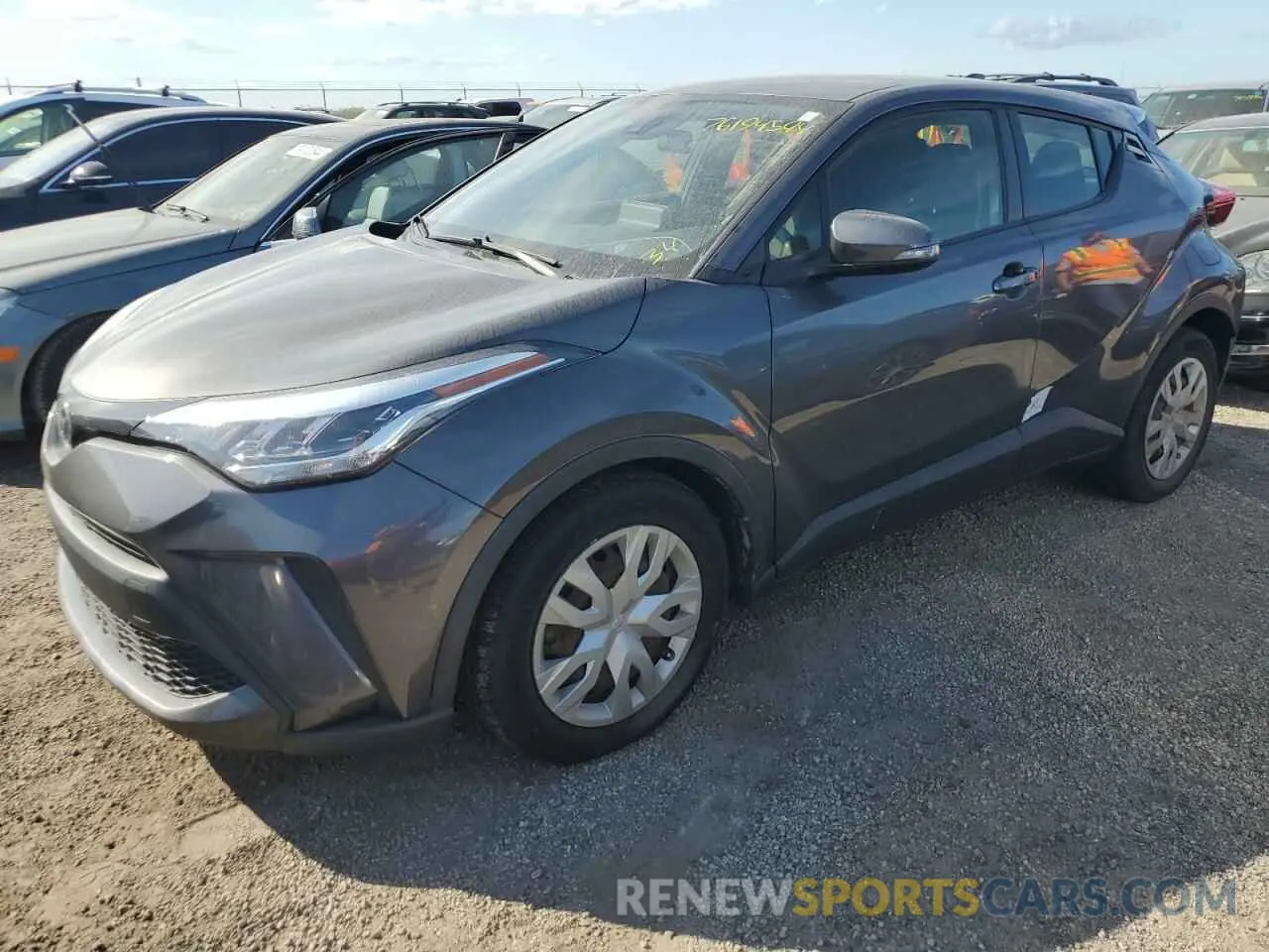 1 Photograph of a damaged car JTNKHMBX2L1071388 TOYOTA C-HR 2020
