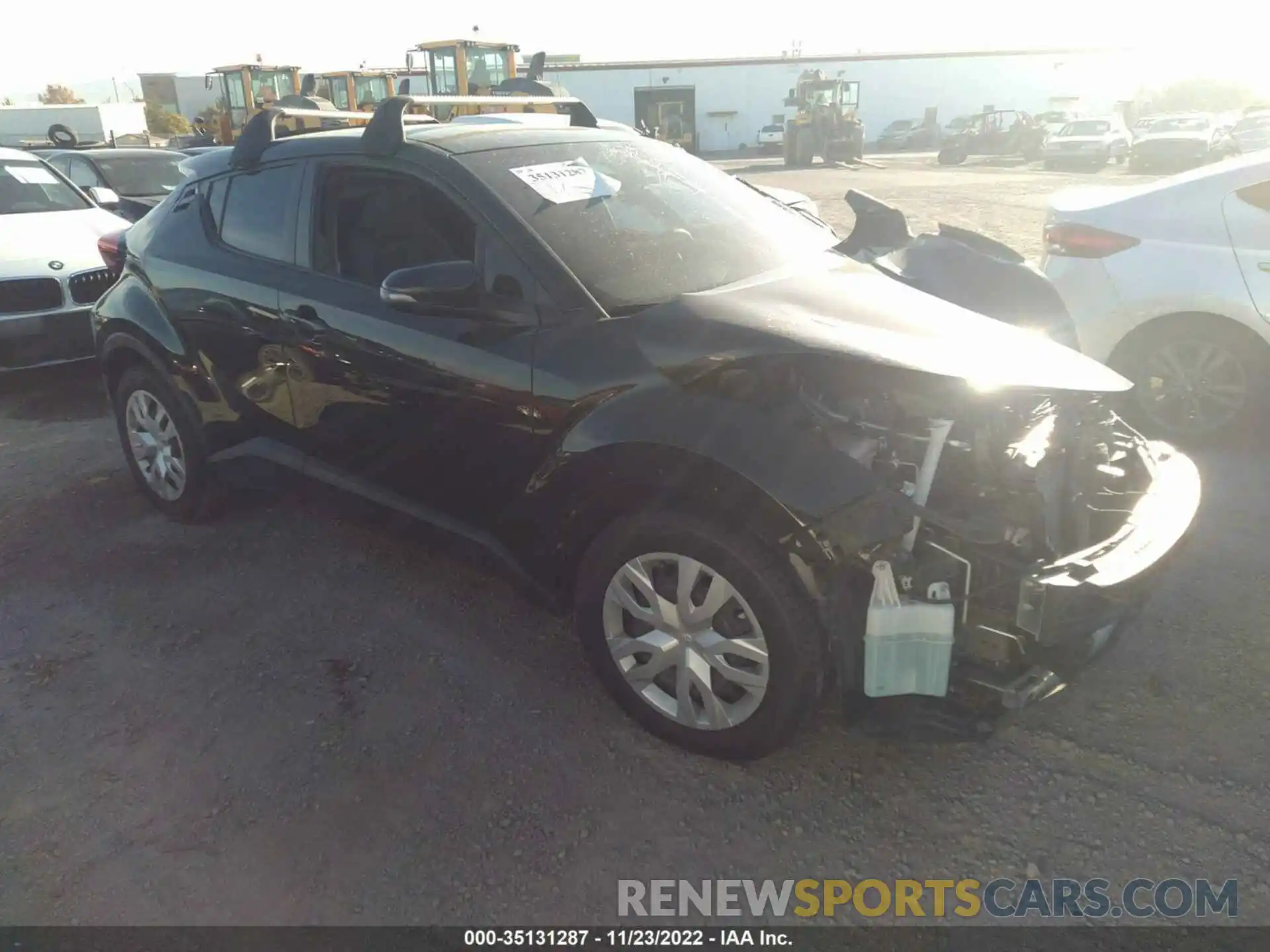 1 Photograph of a damaged car JTNKHMBX2L1074050 TOYOTA C-HR 2020