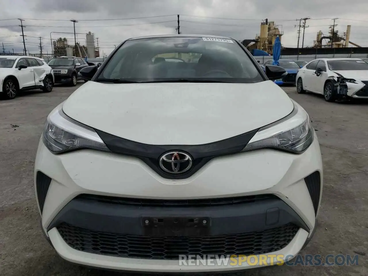 5 Photograph of a damaged car JTNKHMBX2L1074341 TOYOTA C-HR 2020