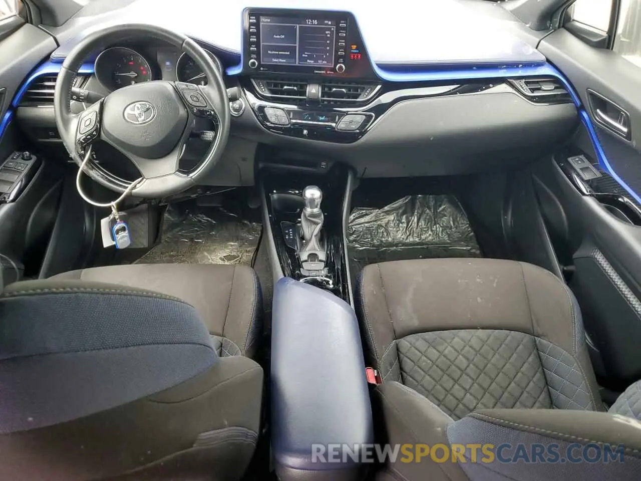 8 Photograph of a damaged car JTNKHMBX2L1074341 TOYOTA C-HR 2020