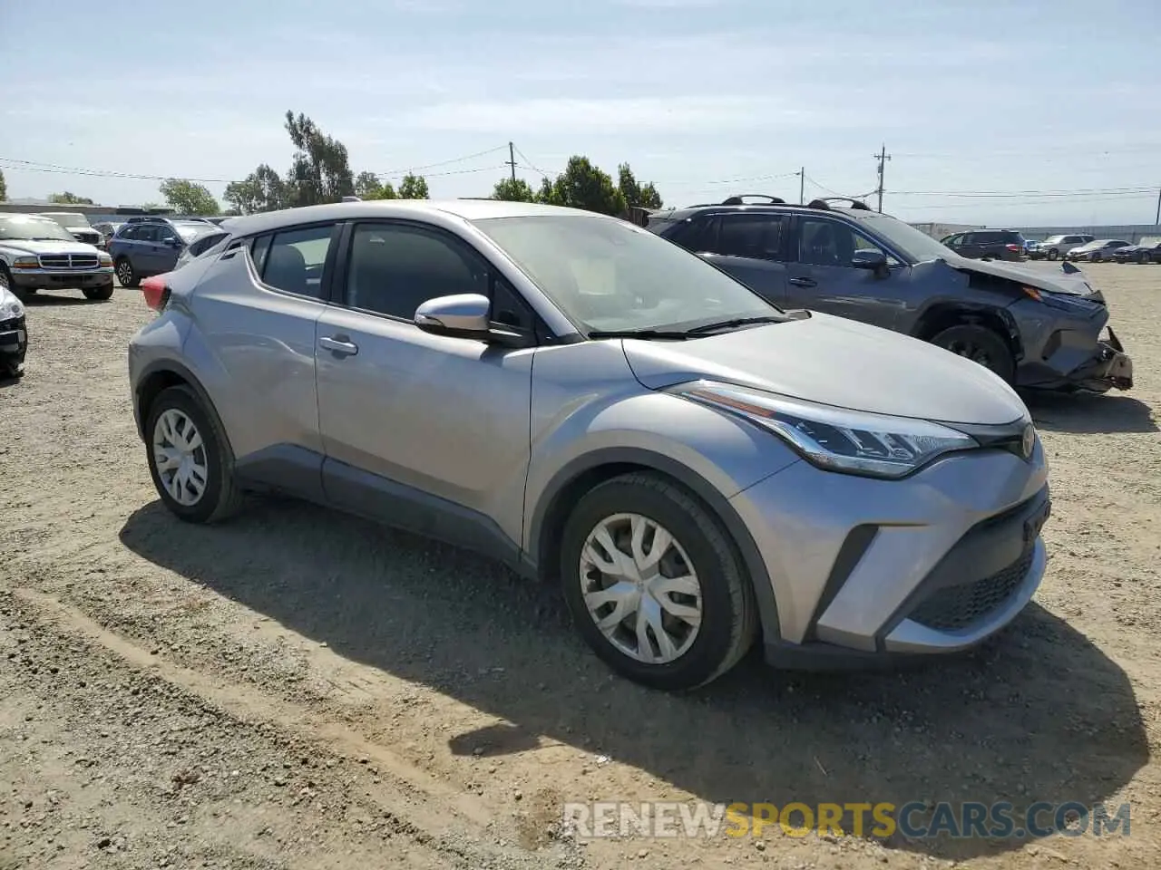 4 Photograph of a damaged car JTNKHMBX2L1080432 TOYOTA C-HR 2020