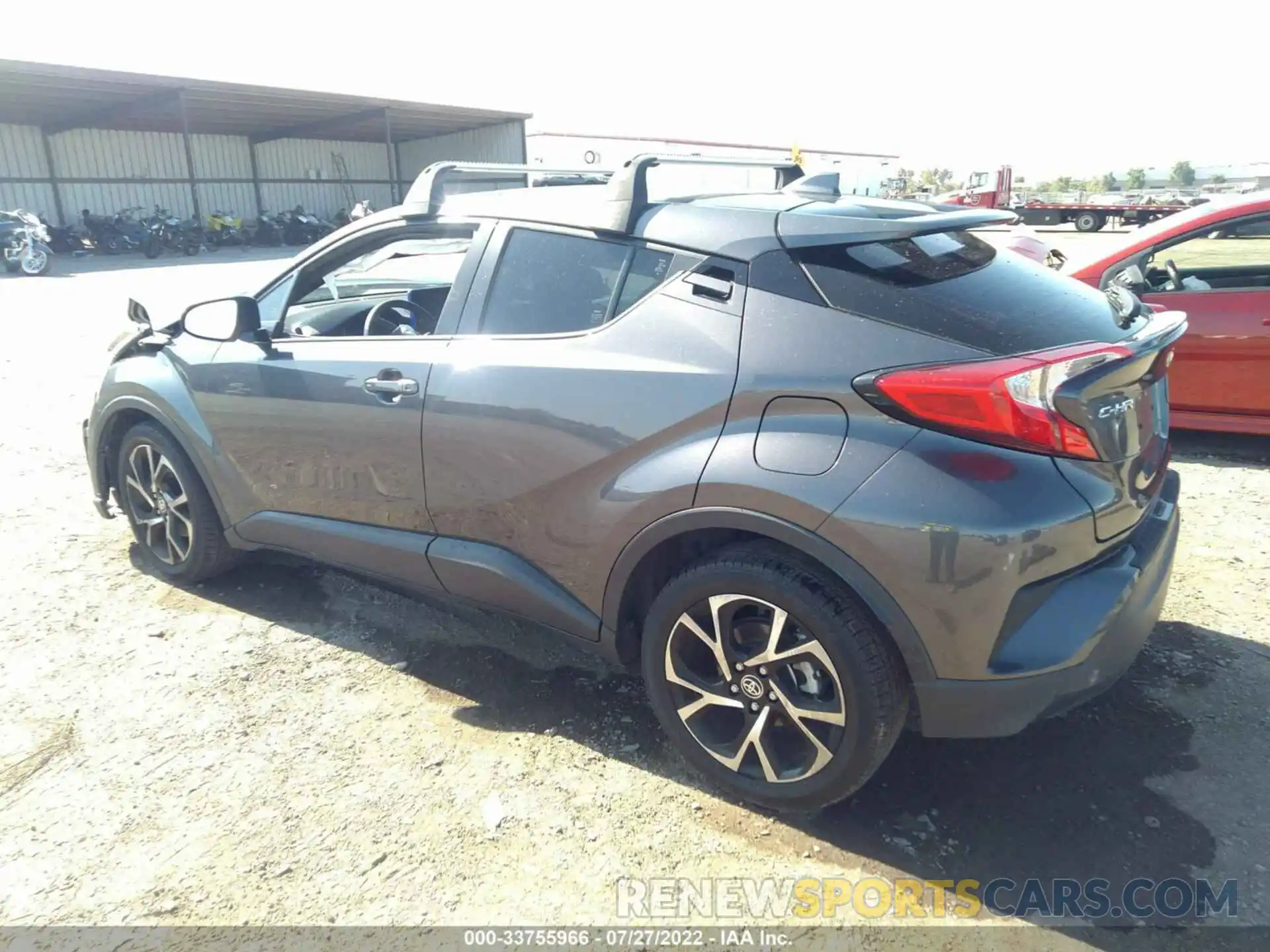 3 Photograph of a damaged car JTNKHMBX2L1081399 TOYOTA C-HR 2020