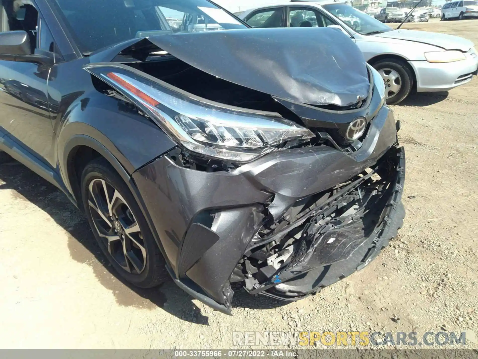 6 Photograph of a damaged car JTNKHMBX2L1081399 TOYOTA C-HR 2020