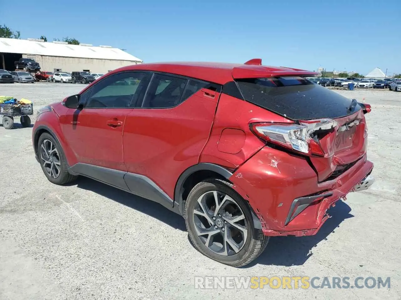 2 Photograph of a damaged car JTNKHMBX2L1081547 TOYOTA C-HR 2020