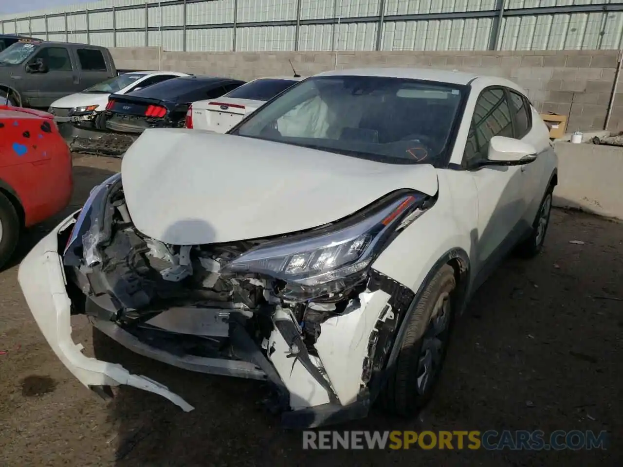 2 Photograph of a damaged car JTNKHMBX2L1089549 TOYOTA C-HR 2020