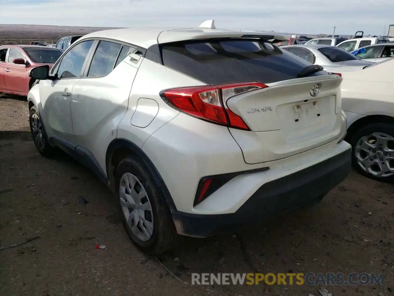 3 Photograph of a damaged car JTNKHMBX2L1089549 TOYOTA C-HR 2020