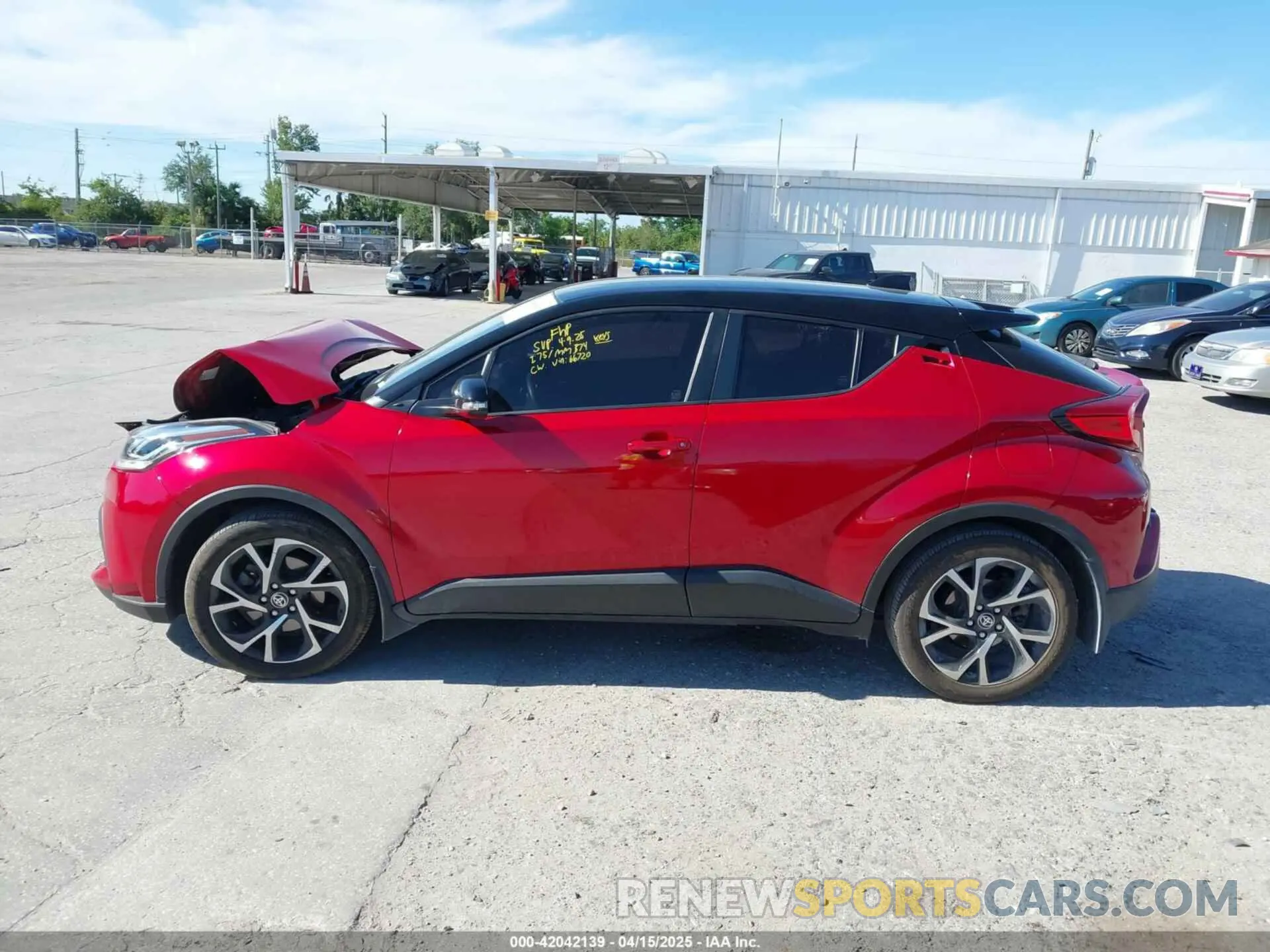 14 Photograph of a damaged car JTNKHMBX3L1066720 TOYOTA C-HR 2020