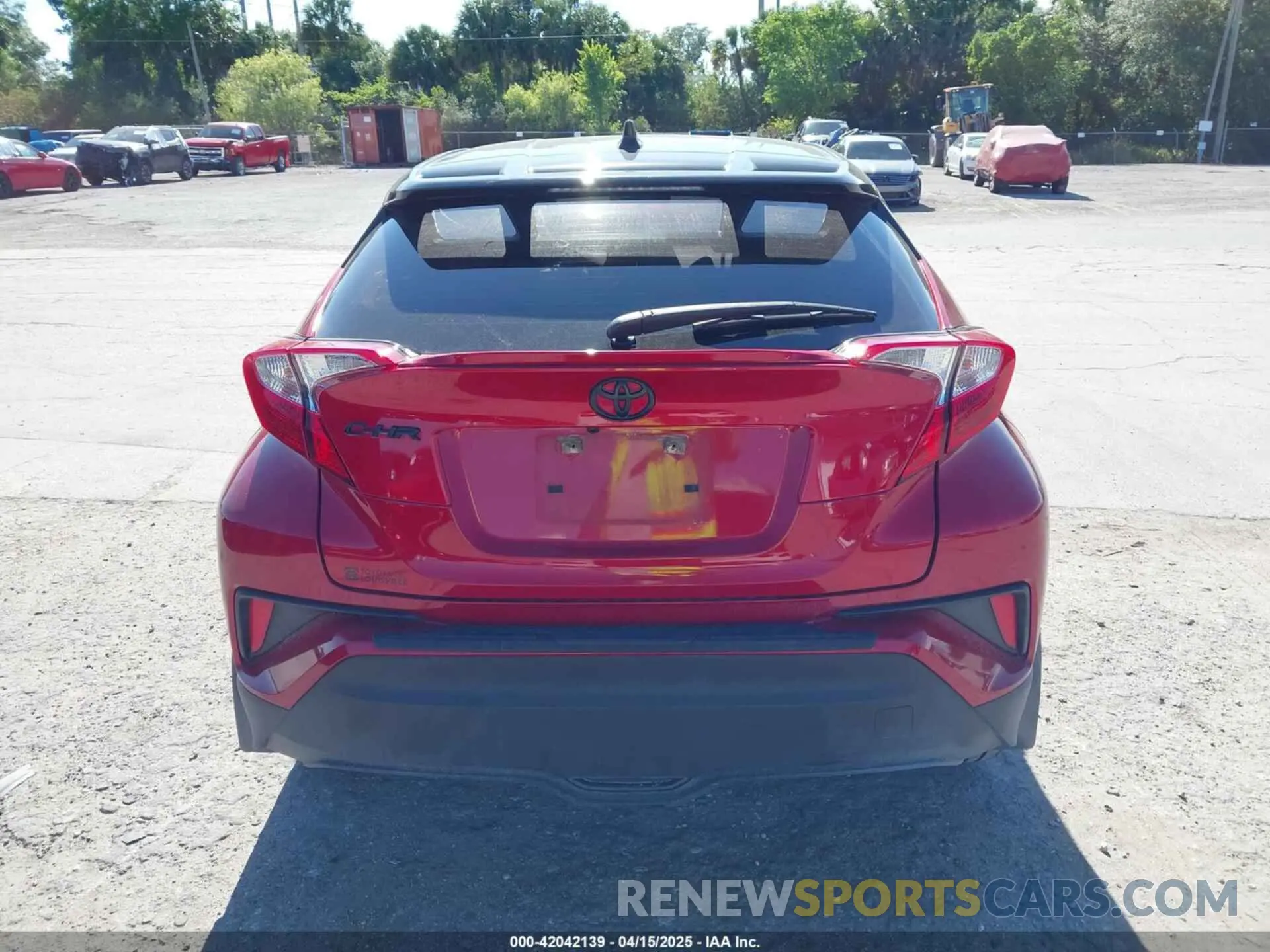 16 Photograph of a damaged car JTNKHMBX3L1066720 TOYOTA C-HR 2020