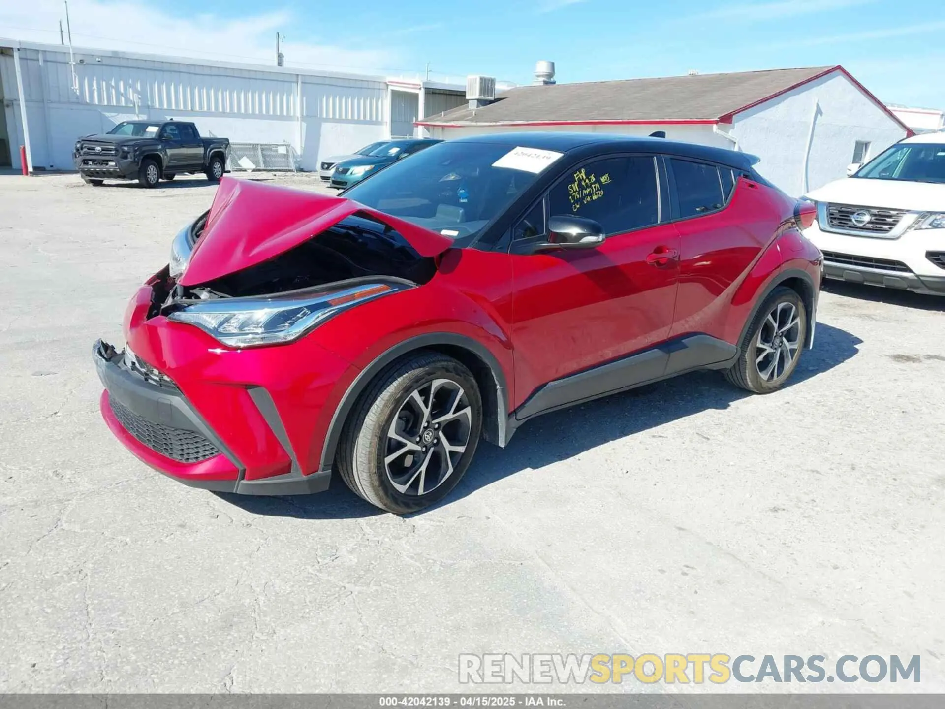 2 Photograph of a damaged car JTNKHMBX3L1066720 TOYOTA C-HR 2020