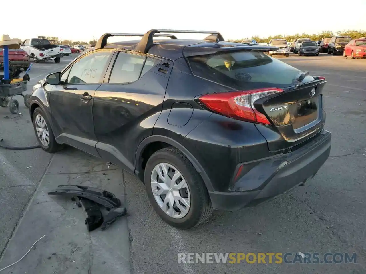 3 Photograph of a damaged car JTNKHMBX3L1069570 TOYOTA C-HR 2020