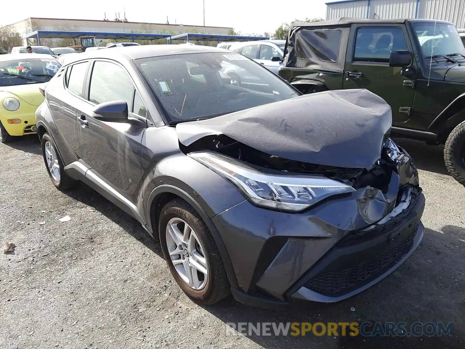 1 Photograph of a damaged car JTNKHMBX3L1069679 TOYOTA C-HR 2020