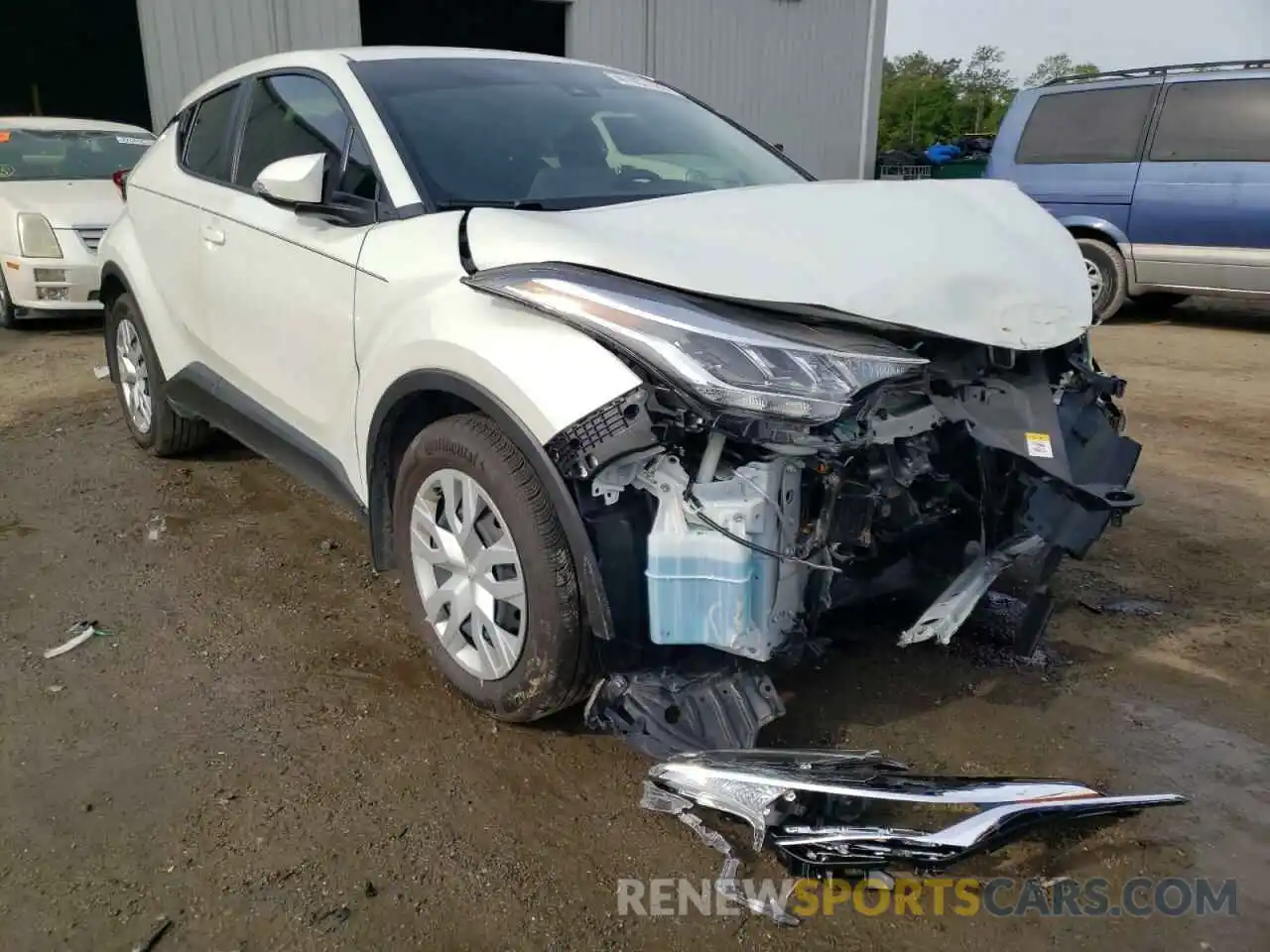 1 Photograph of a damaged car JTNKHMBX3L1071142 TOYOTA C-HR 2020