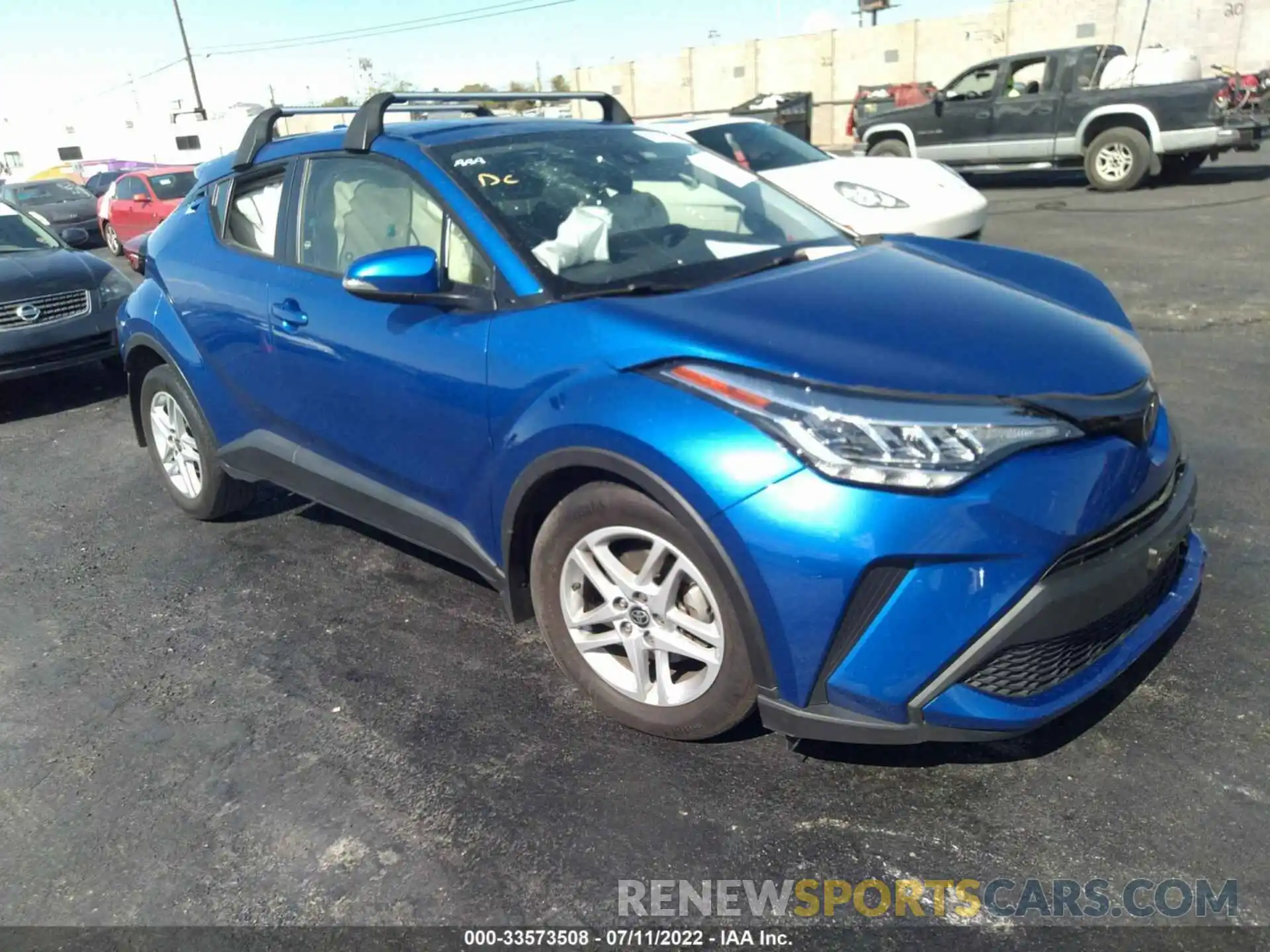 1 Photograph of a damaged car JTNKHMBX3L1072498 TOYOTA C-HR 2020