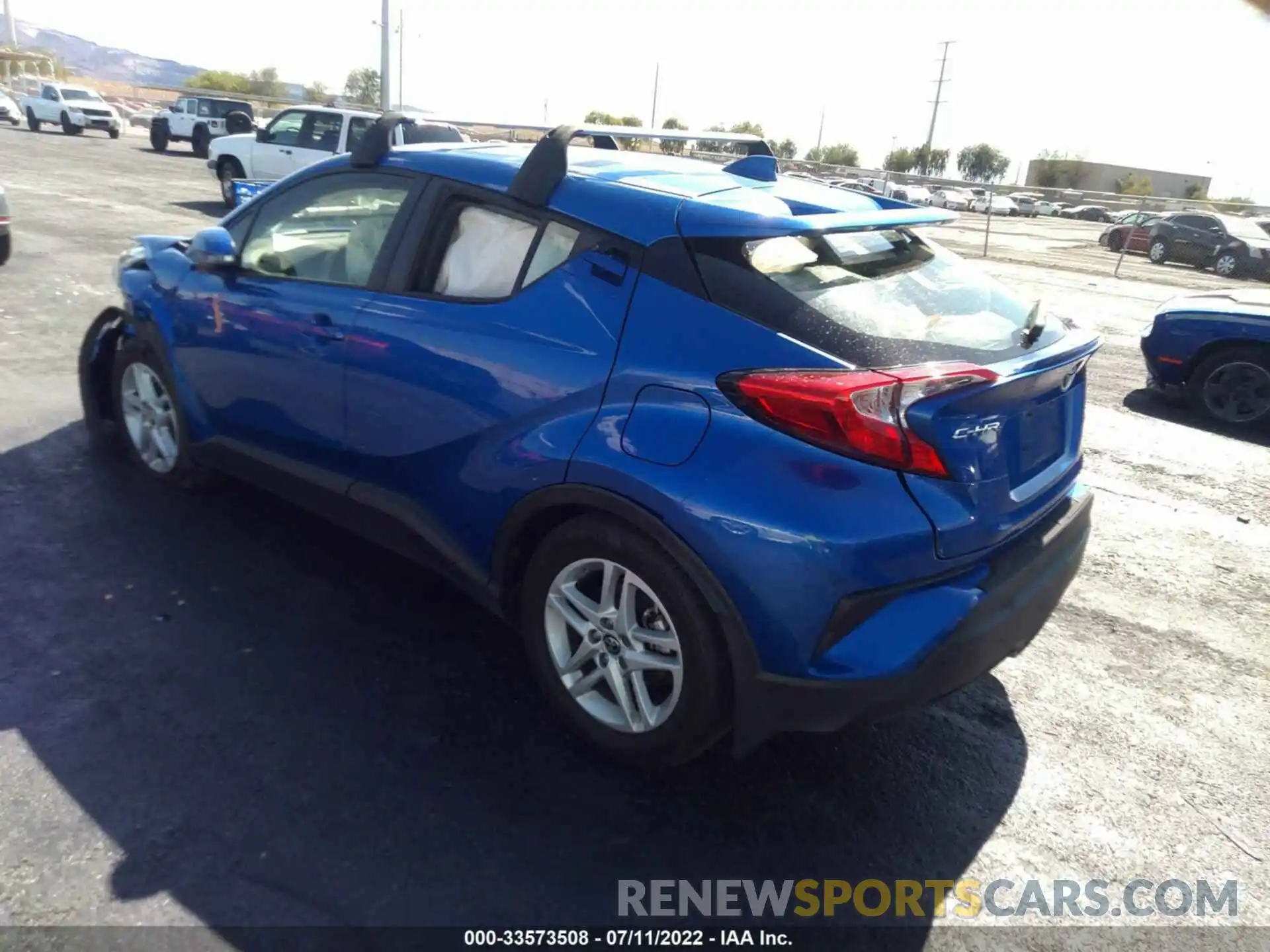 3 Photograph of a damaged car JTNKHMBX3L1072498 TOYOTA C-HR 2020