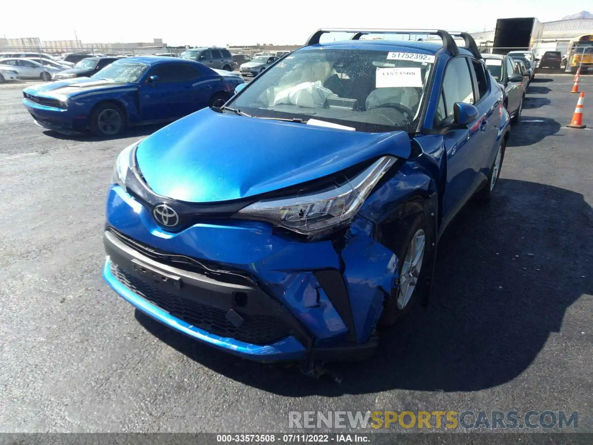 6 Photograph of a damaged car JTNKHMBX3L1072498 TOYOTA C-HR 2020