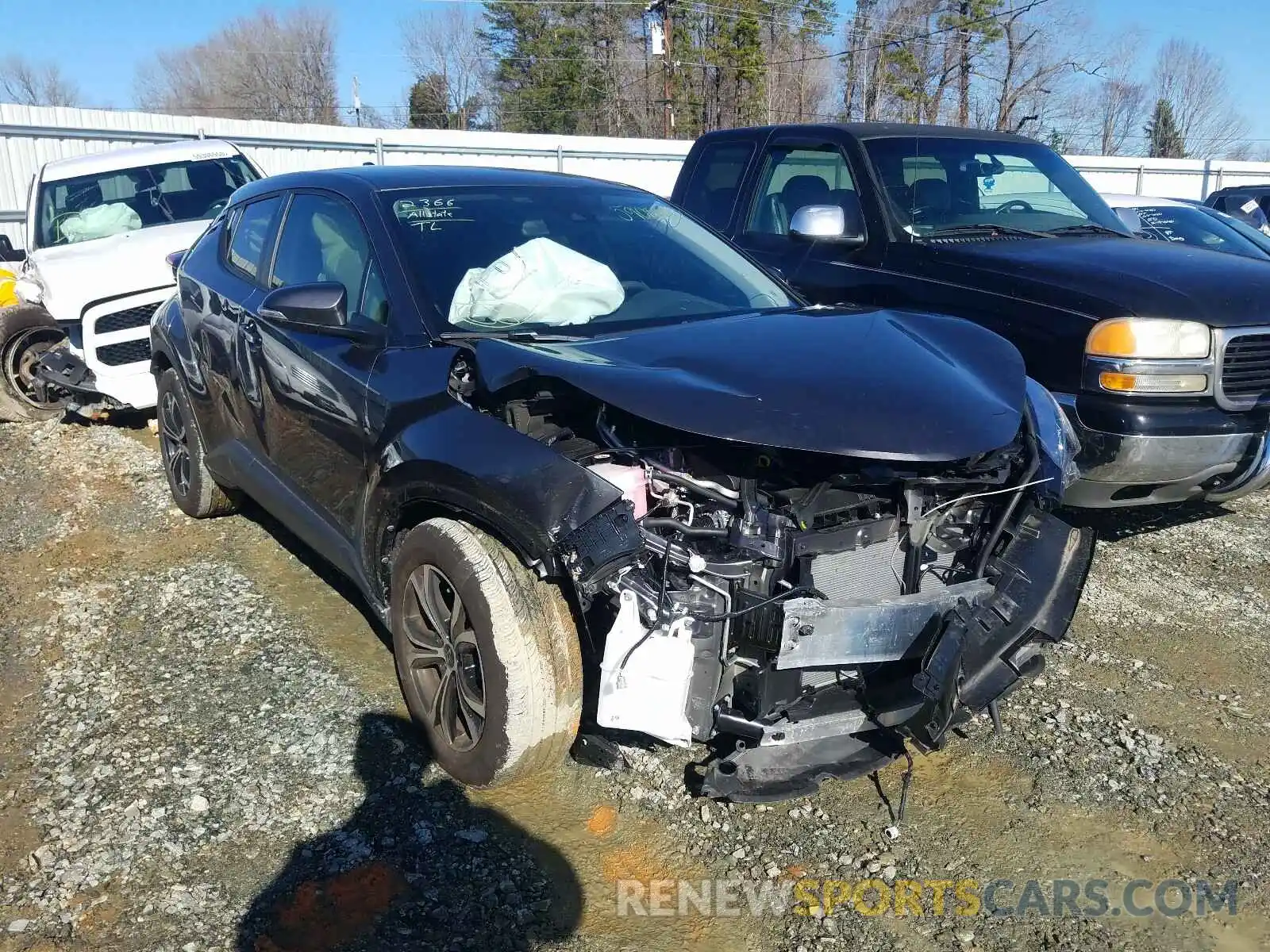 1 Photograph of a damaged car JTNKHMBX3L1072534 TOYOTA C-HR 2020