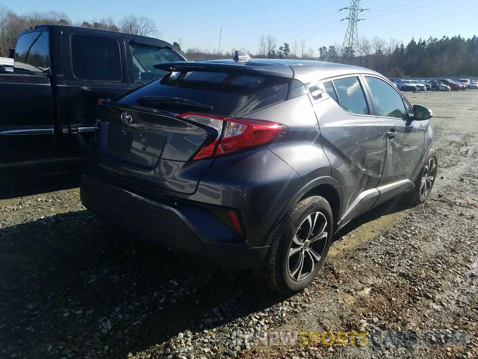 4 Photograph of a damaged car JTNKHMBX3L1072534 TOYOTA C-HR 2020