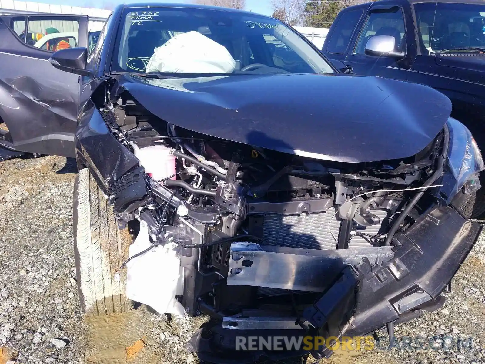 9 Photograph of a damaged car JTNKHMBX3L1072534 TOYOTA C-HR 2020