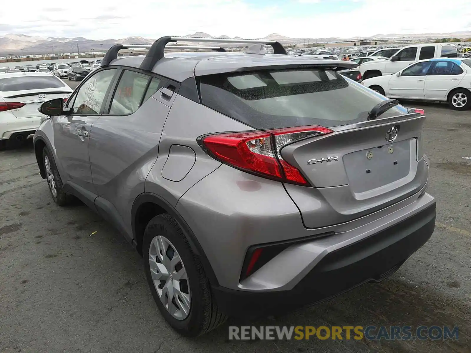 3 Photograph of a damaged car JTNKHMBX3L1072842 TOYOTA C-HR 2020