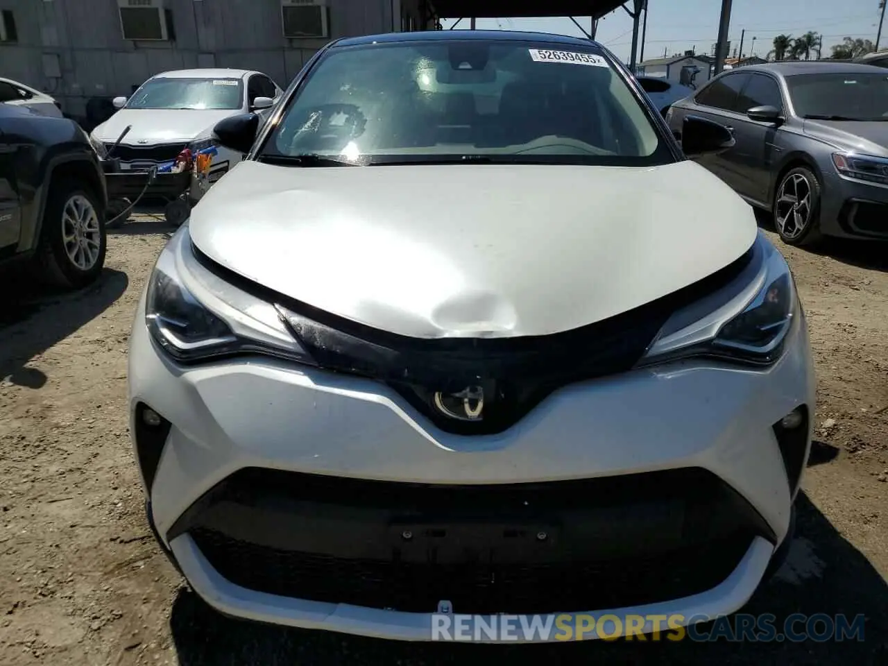 5 Photograph of a damaged car JTNKHMBX3L1074624 TOYOTA C-HR 2020